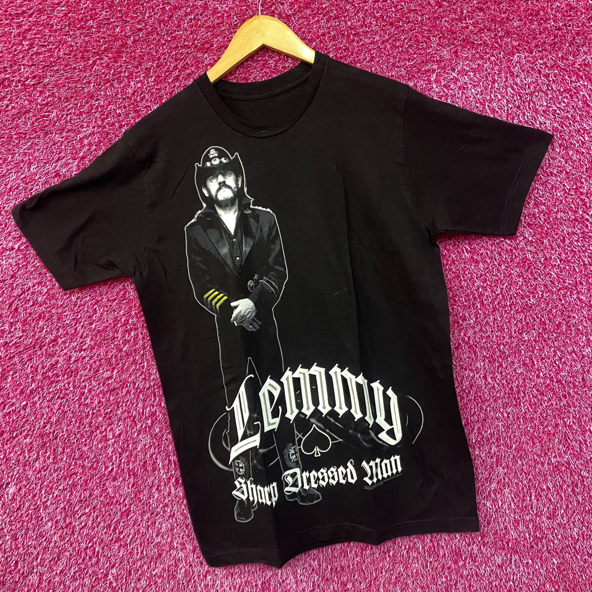 Band Tees Lemmy Sharp Dressed Man T-shirt Black T-Shirt Large Size US L / EU 52-54 / 3 - 3 Thumbnail