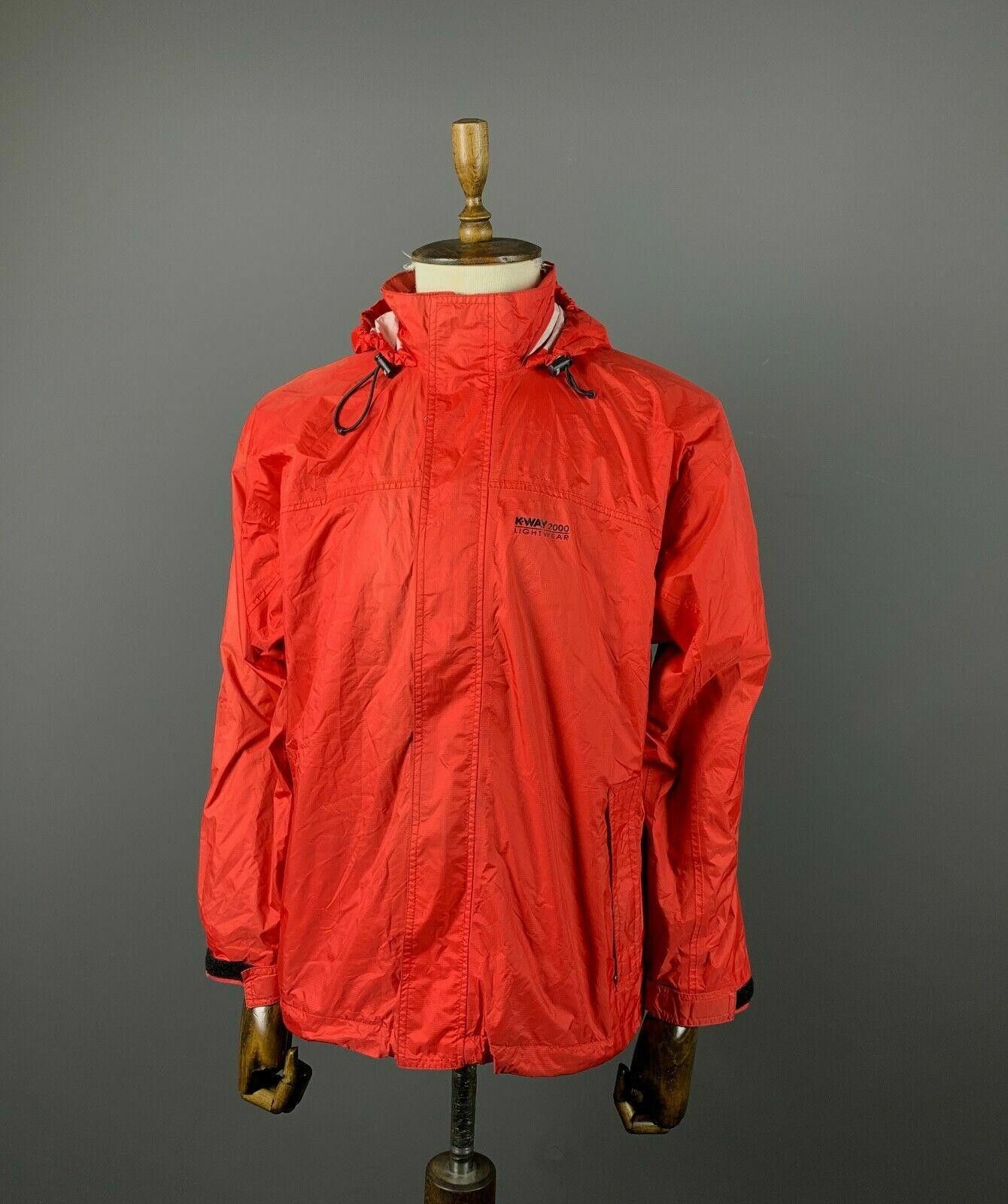 K-Way K-WAY Performance 2000 Ligthwear RedNy lon Jacket Size S Size US S / EU 44-46 / 1 - 1 Thumbnail
