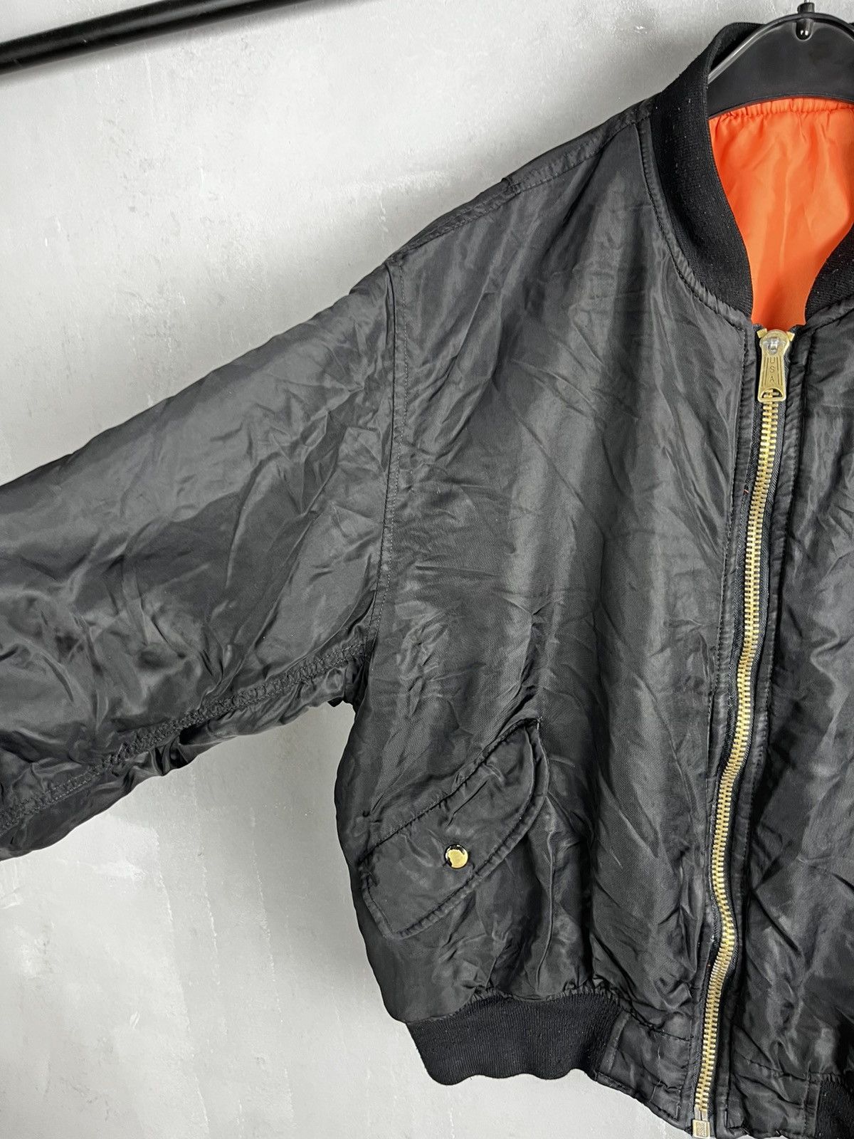 Alpha Industries MA-1 Bomber Jacket 78 Black Size XL Size US XL / EU 56 / 4 - 4 Thumbnail