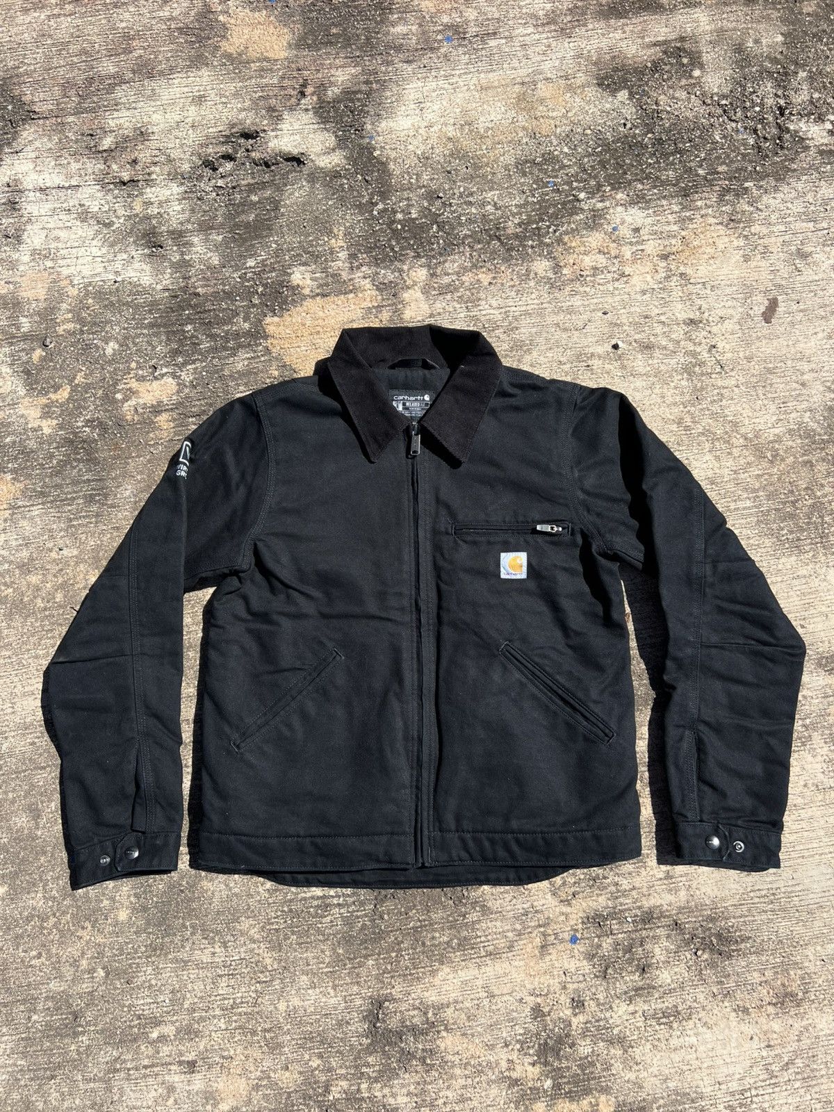 Carhartt × Vintage Carhartt Detroid Black Jacket Size US S / EU 44-46 / 1 - 1 Thumbnail