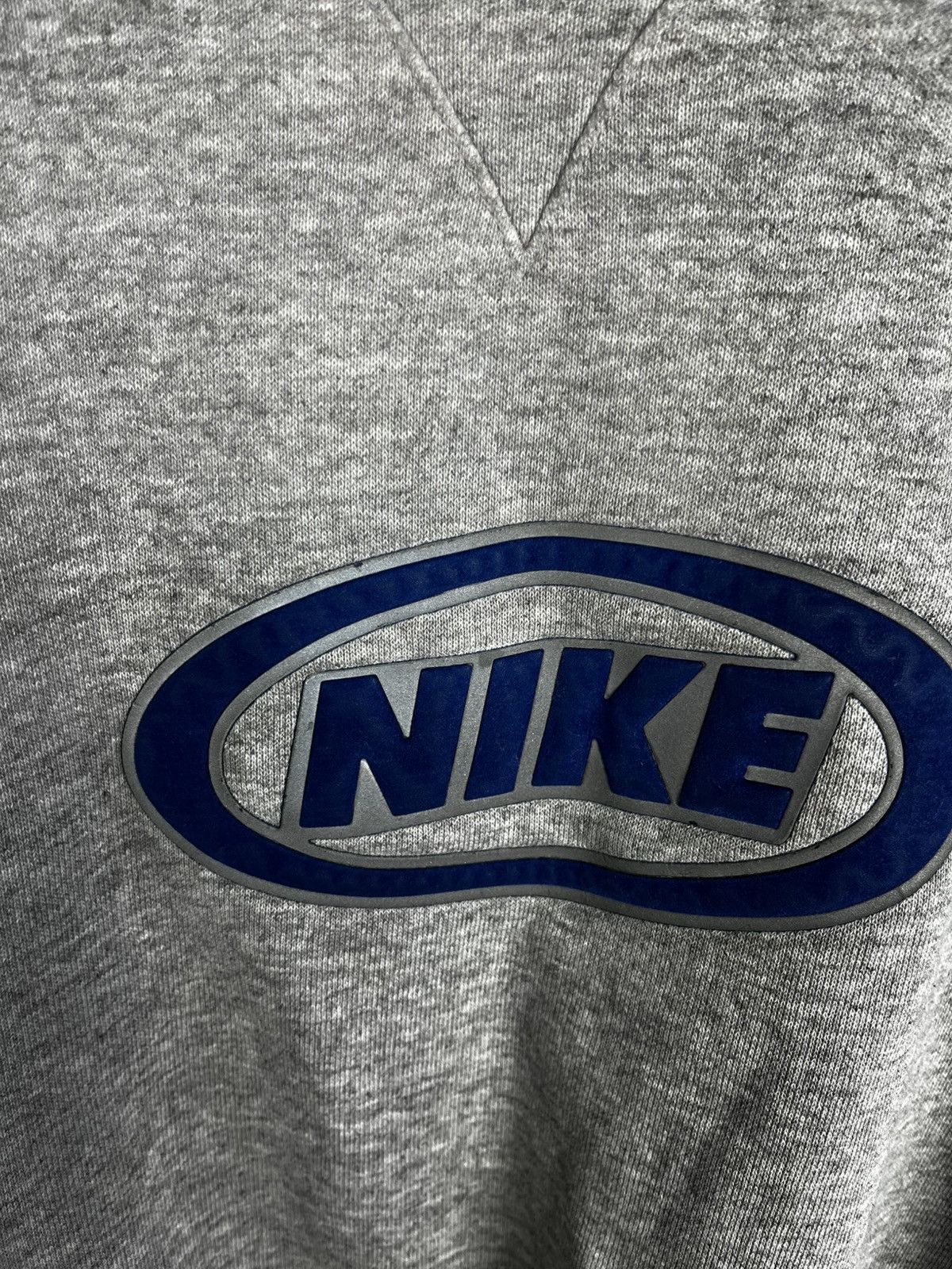 Nike Nike vintage big logo sweatshirt 90s Size US L / EU 52-54 / 3 - 4 Thumbnail