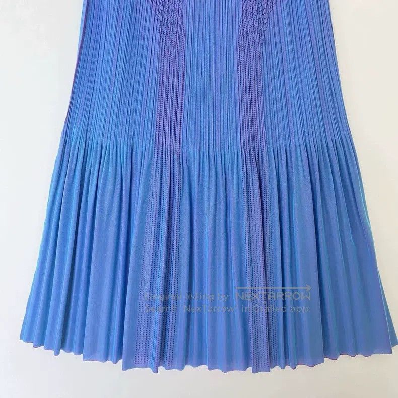 Issey Miyake Issey Miyake size:1 Double-Layer Midi Skirt Size 22" - 5 Thumbnail