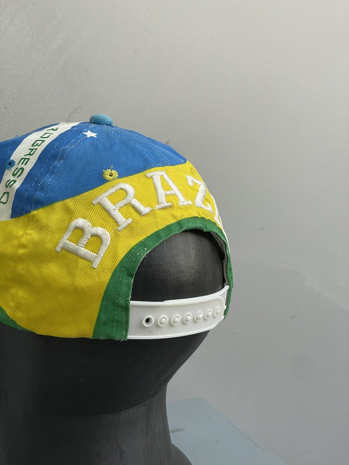 Other Rare world Brazil big logo hat cap y2k 90s Size ONE SIZE - 9 Thumbnail