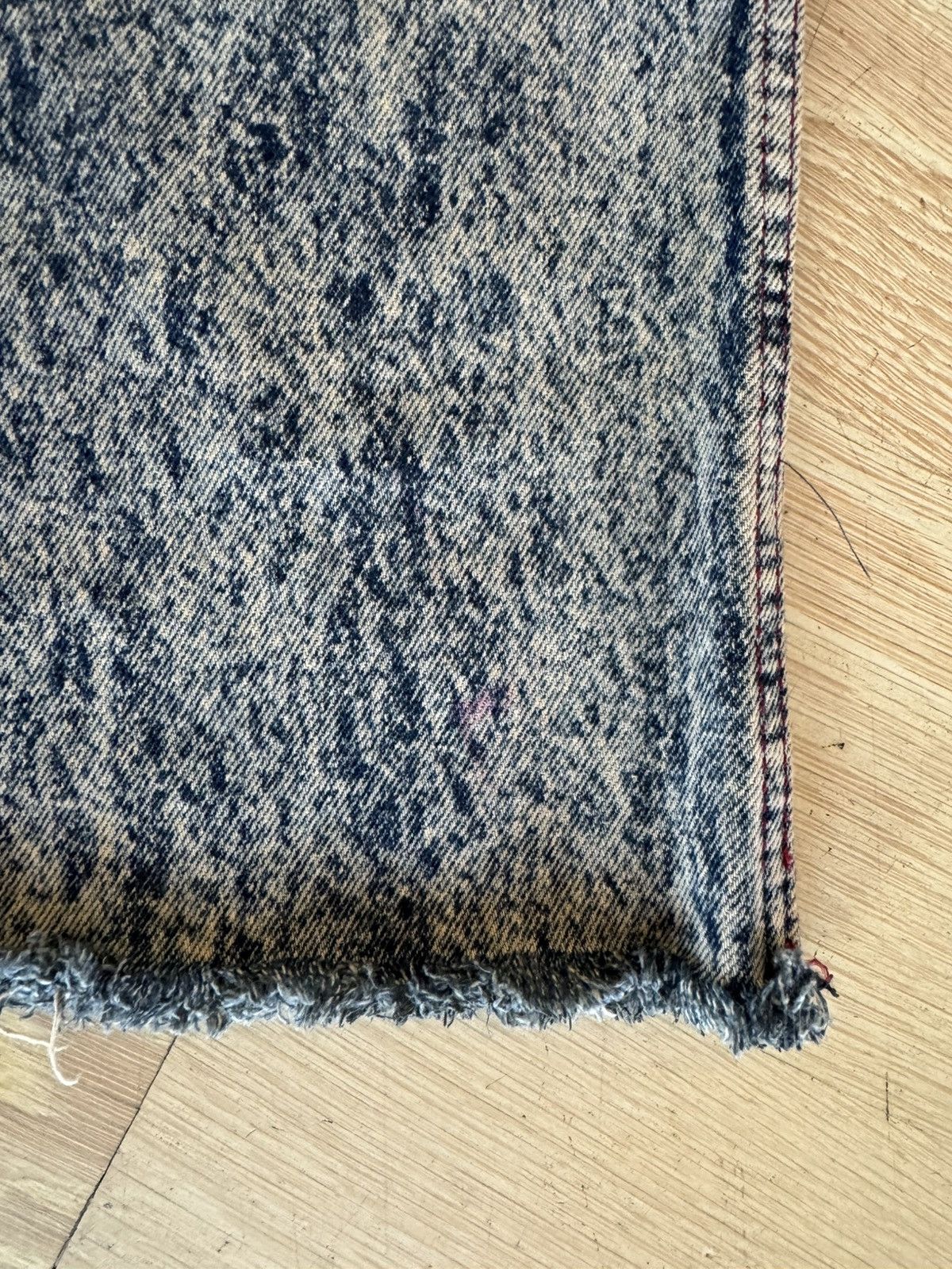 Marni Marni Flaired Marble Dyed Frayed Jeans Size US 31 - 4 Thumbnail