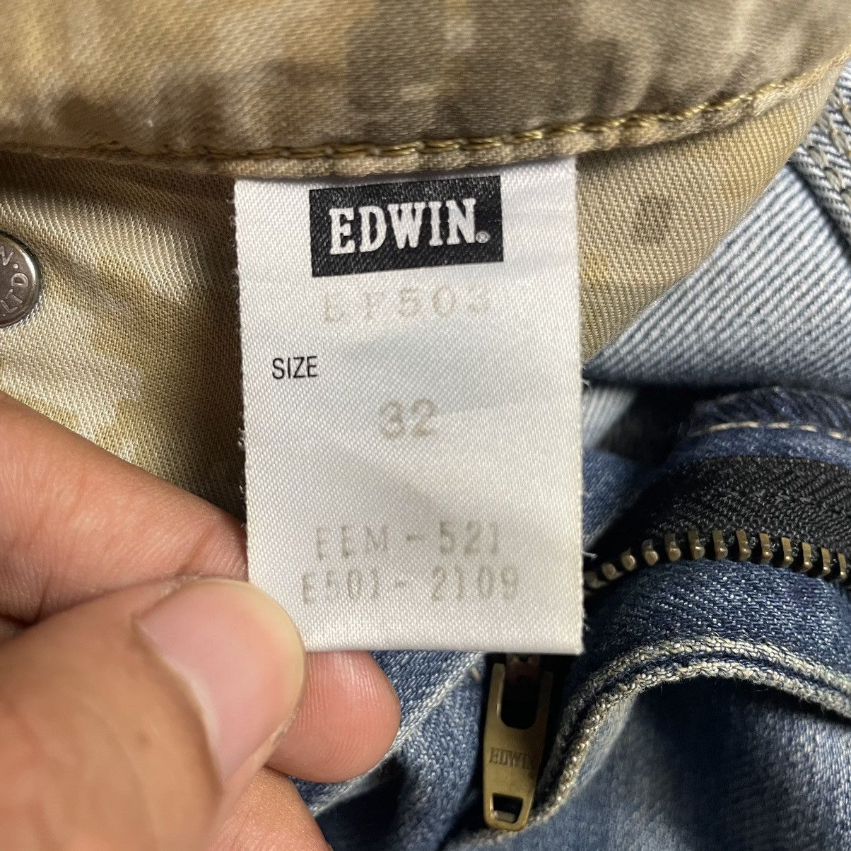 Edwin 🇯🇵 VINTAGE EDWIN 503 E-FUNCTION WASHED J CURVE DENIM PANTS Size US 32 / EU 48 - 17 Thumbnail