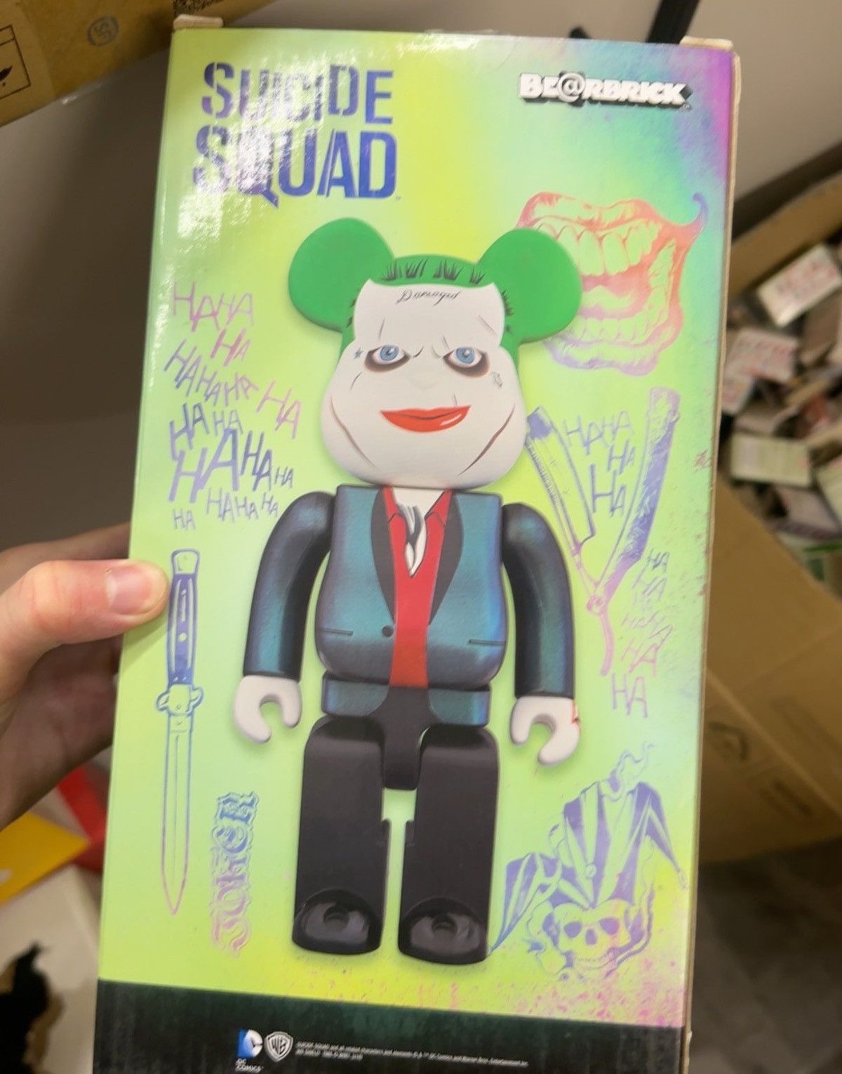Japanese Brand Bearbrick Suicide Squad The Joker 400% Size ONE SIZE - 4 Thumbnail