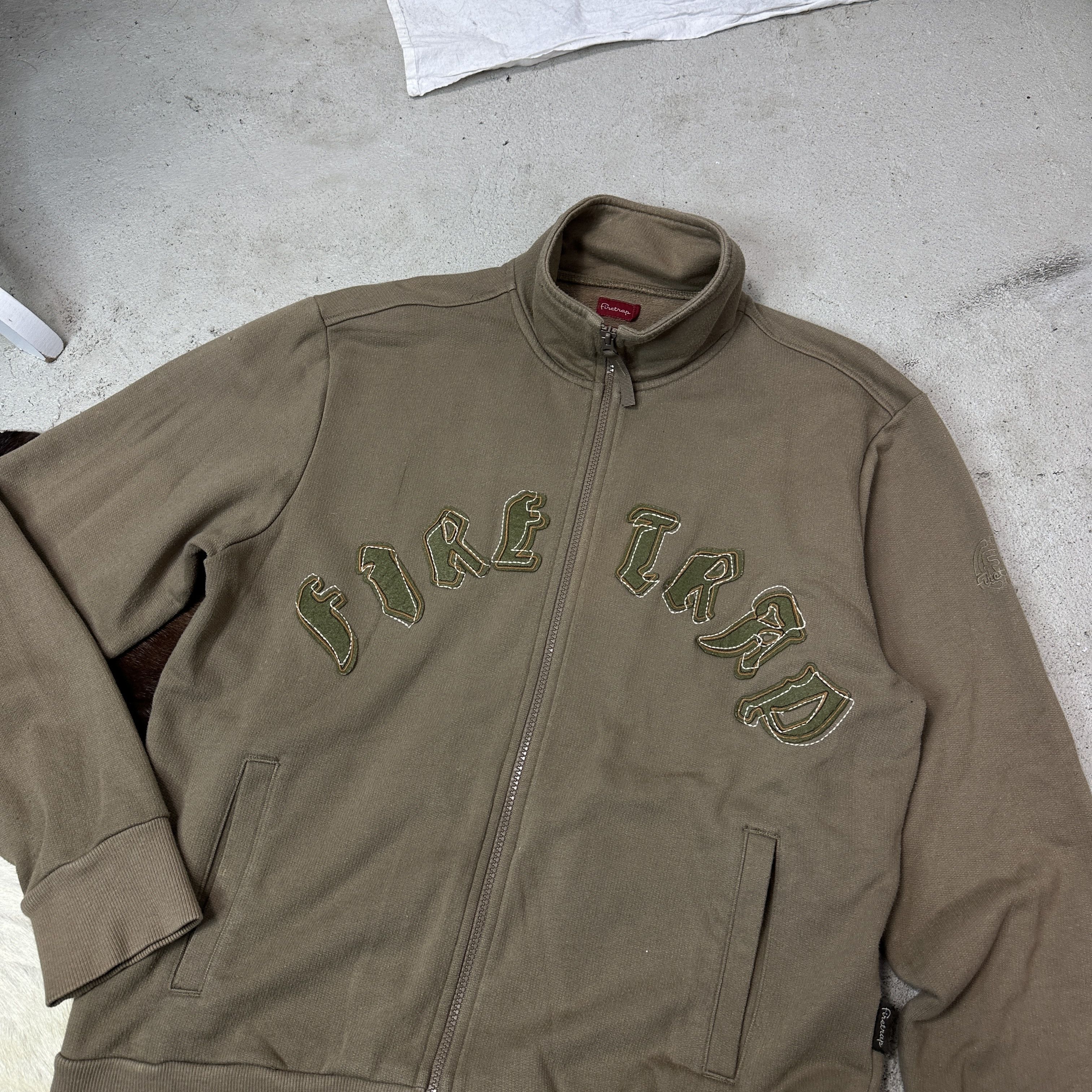 Firetrap Vintage Sporty Skater Firetrap Zip Sweatshirt Y2K Size US XL / EU 56 / 4 - 2 Thumbnail