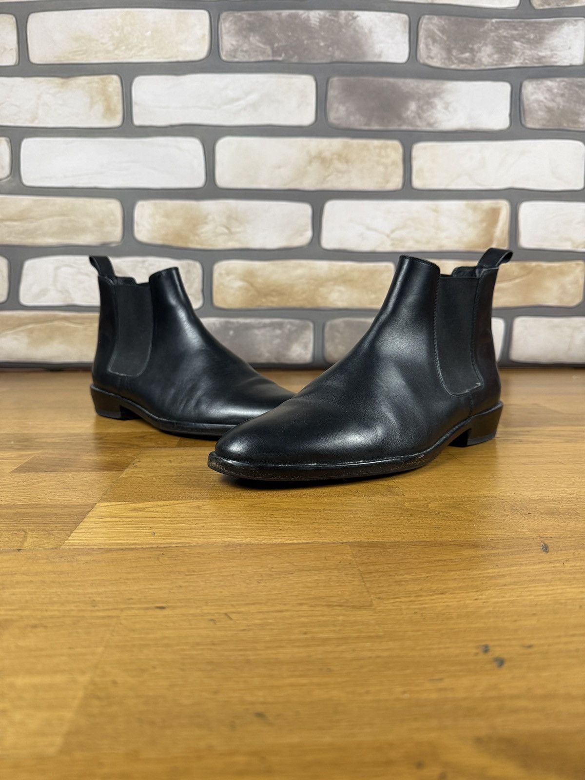 Sandro Very rare sandro black chelsea boots Size US 10.5 / EU 43-44 - 1 Thumbnail