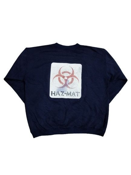 Other Vintage Haz Mat Sweatshirt Size US XL / EU 56 / 4 - 1 Thumbnail