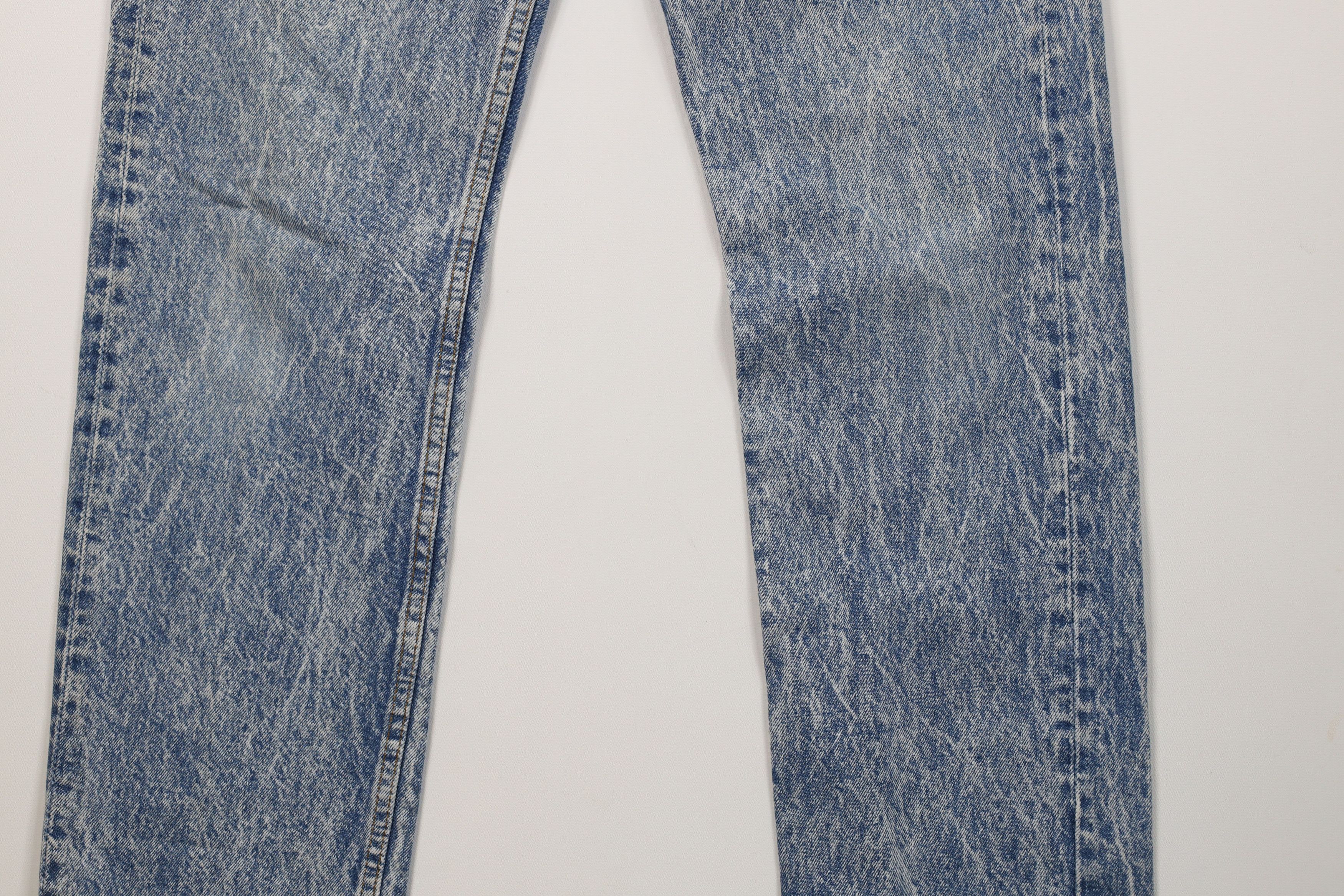 Levi's Vintage 80s Levis 501xx Button Fly Acid Wash Jeans USA Size US 30 / EU 46 - 4 Thumbnail