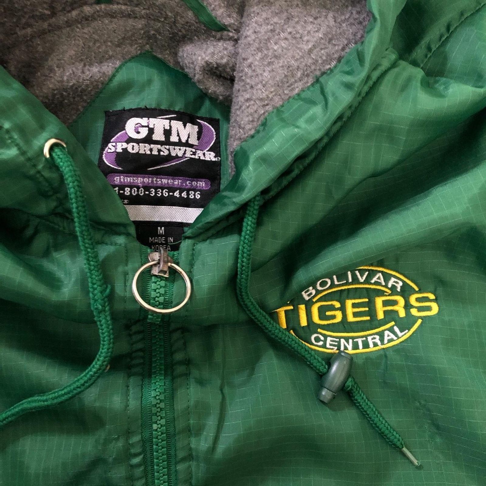 Other Vintage Bolivar Central Tigers Embroidered Thermal Jacket Size US M / EU 48-50 / 2 - 2 Thumbnail