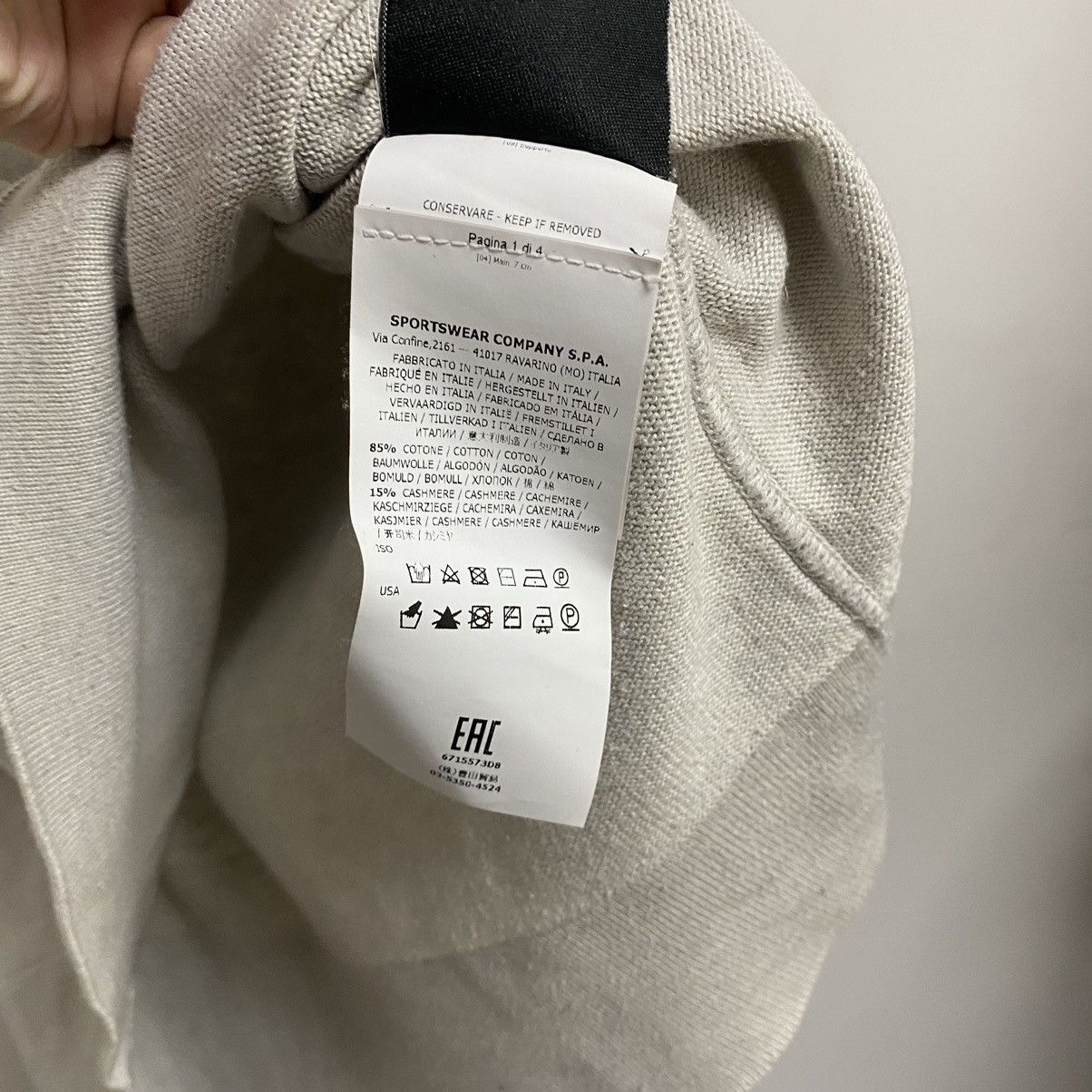 Stone Island Stone Island sweatshirt Size US L / EU 52-54 / 3 - 7 Thumbnail