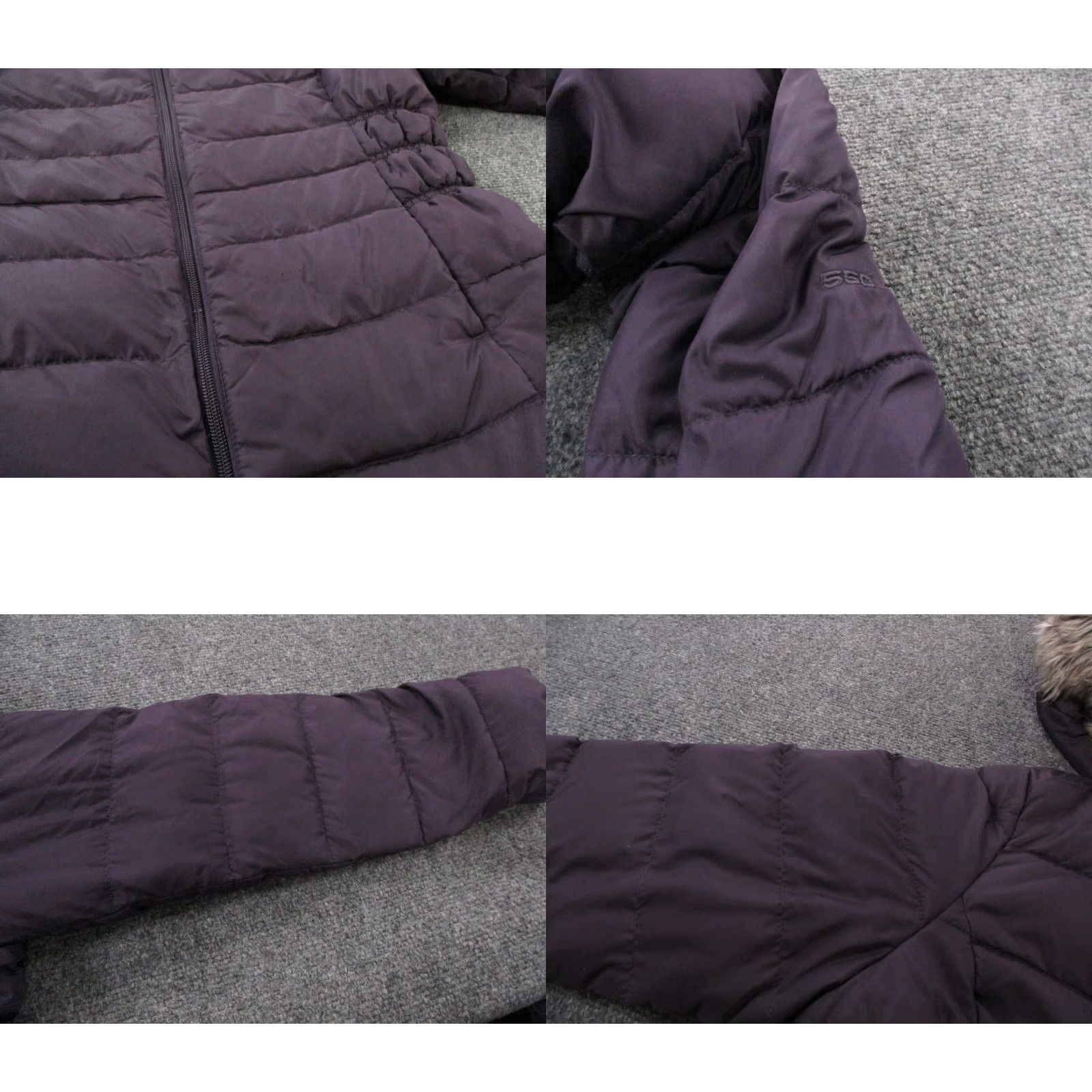 The North Face The North Face Jacket Women M Down Quilted Puffer Parka Outdoor Purple 550 Regular Insulated Zipped Pockets Logo Size M / US 6-8 / IT 42-44 - 8 Thumbnail