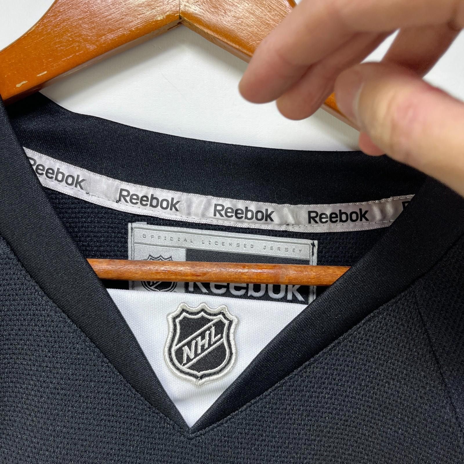 Reebok Vintage LA Kings Reebok Hockey Jersey Youth Large XL Size ONE SIZE - 4 Thumbnail