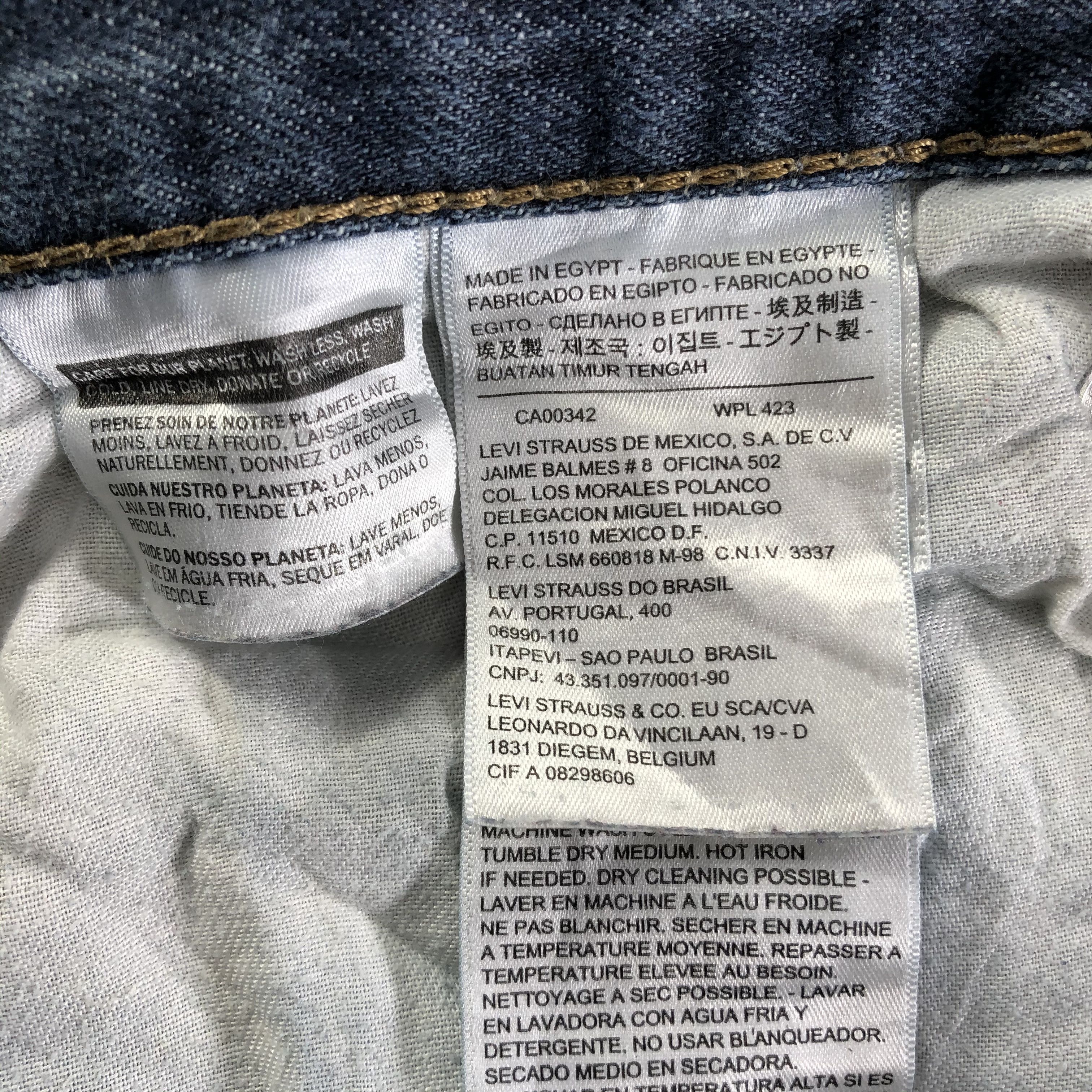Levi's × Vintage Vintage Blue Wash Levis 514 Jeans-JM3364 Size US 32 / EU 48 - 10 Thumbnail