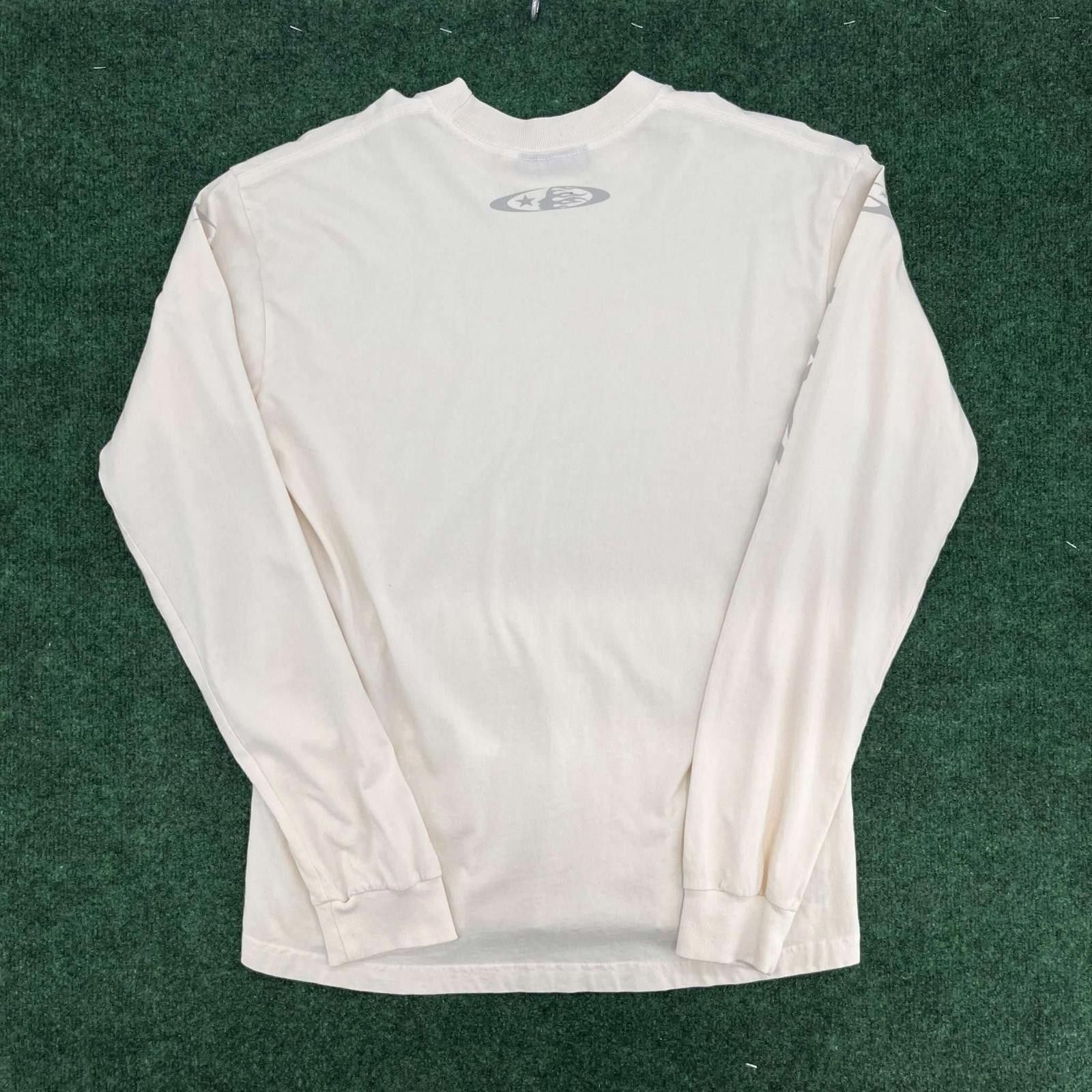 HELLSTAR Hellstar Cursive White Logo Longsleeve New Size US S / EU 44-46 / 1 - 8 Thumbnail