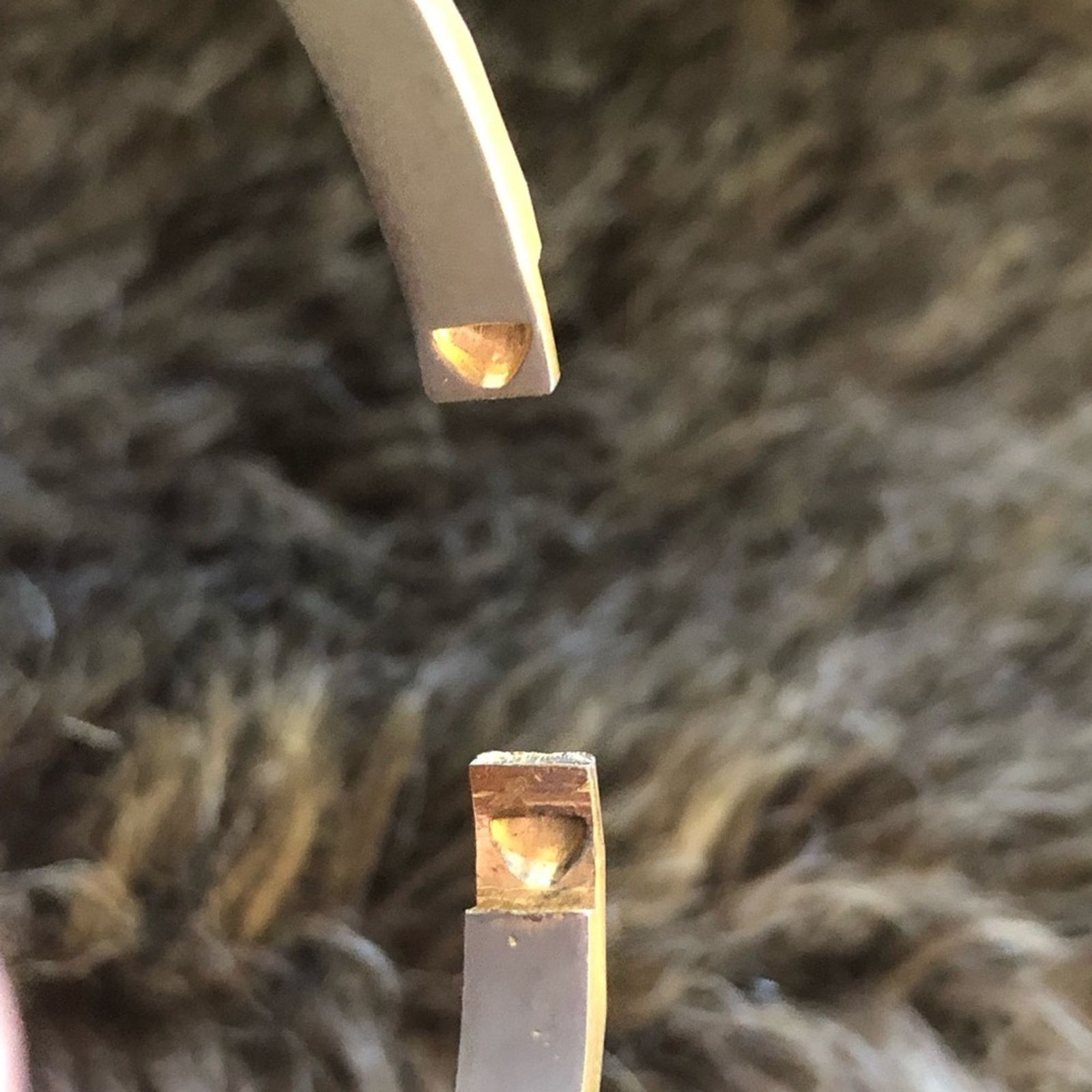 Vintage Vintage diamond cut design gold plated bracelet Size ONE SIZE - 8 Thumbnail