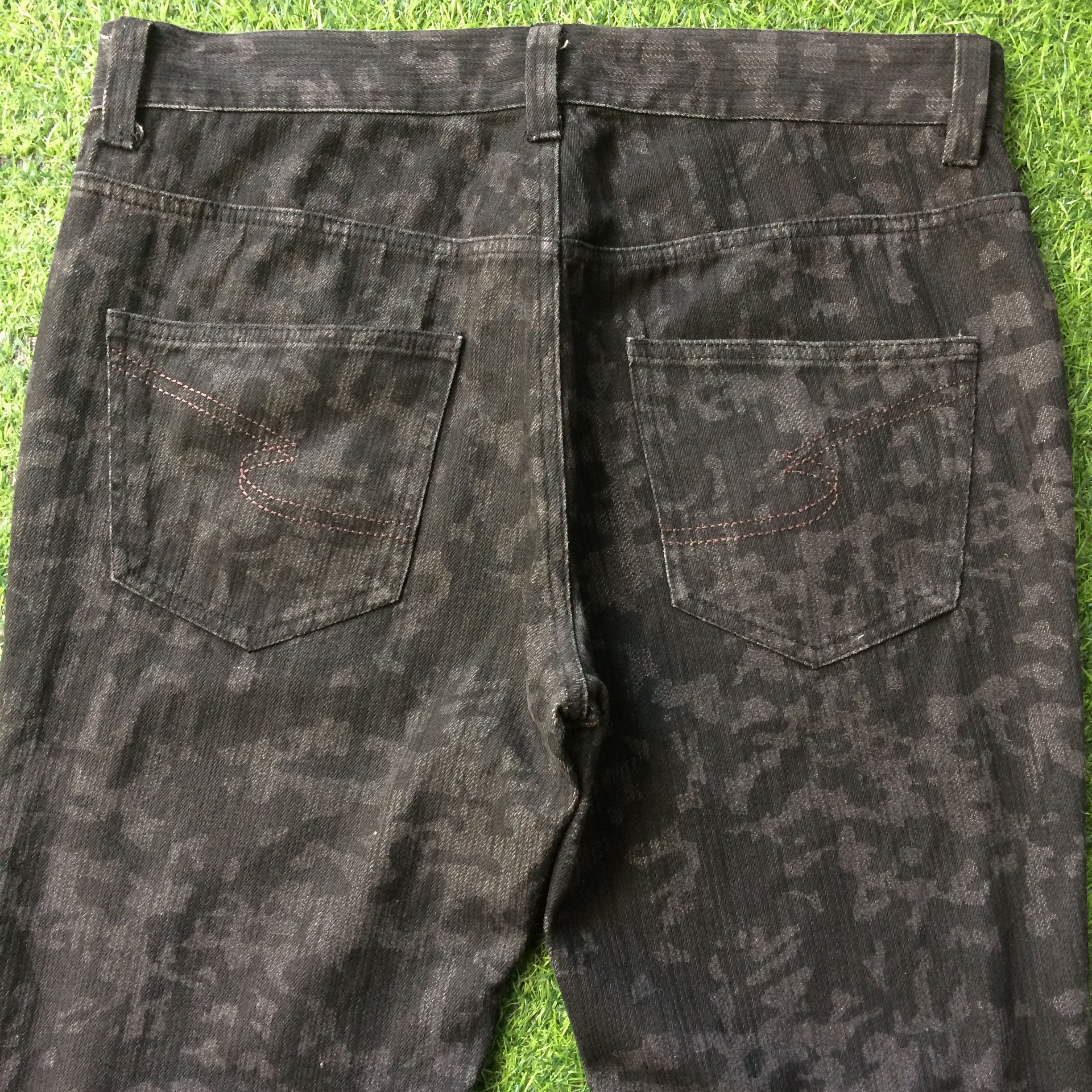 Japanese Brand Japanese Bootcut Denim Cropped Jeans #D-675 Size US 34 / EU 50 - 5 Thumbnail