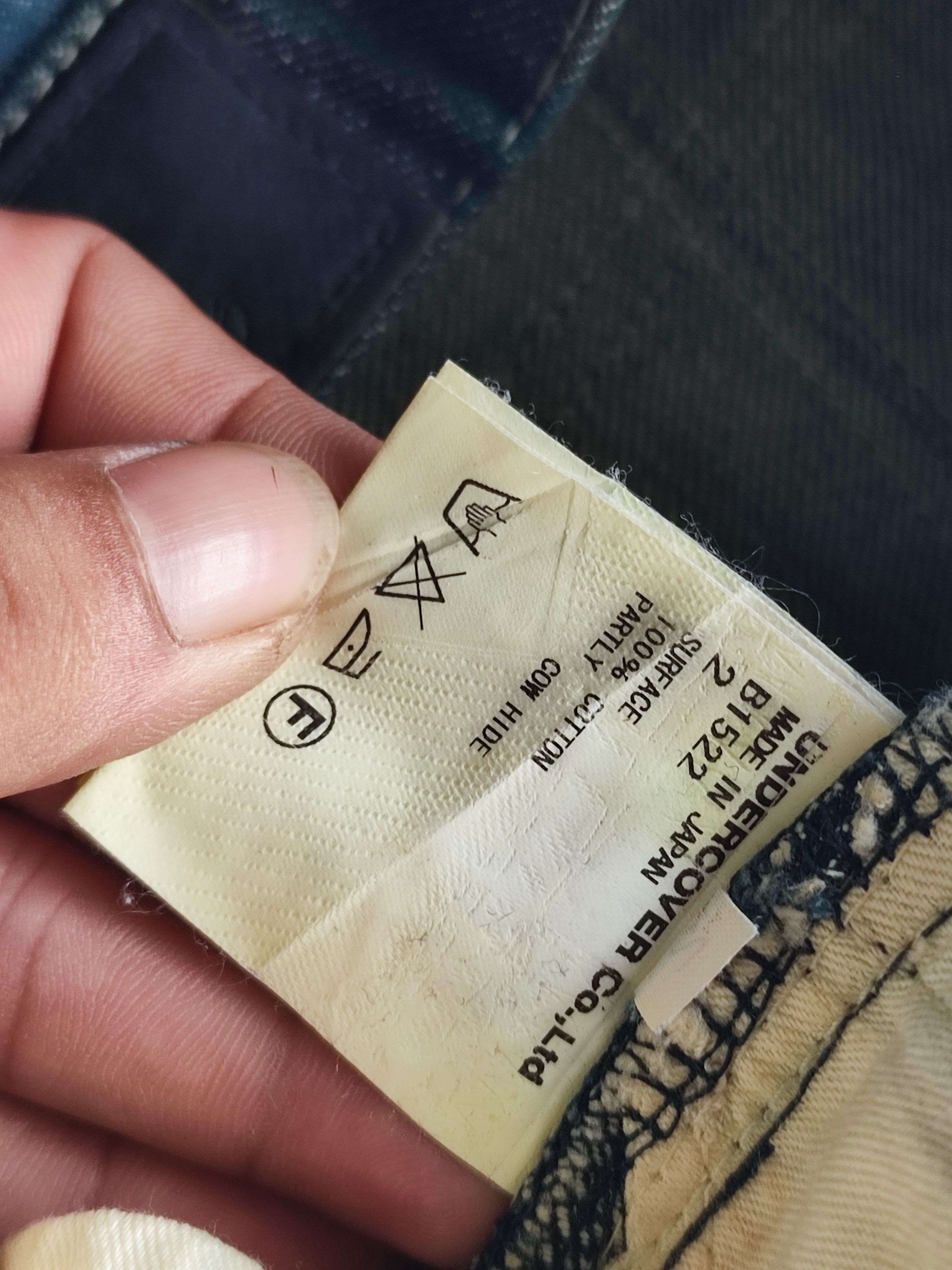 Undercover UNDERCOVERISM UNDERCOVERISM ZIP DENIM DOMEBRA MODE Size 30" / US 8 / IT 44 - 20 Thumbnail