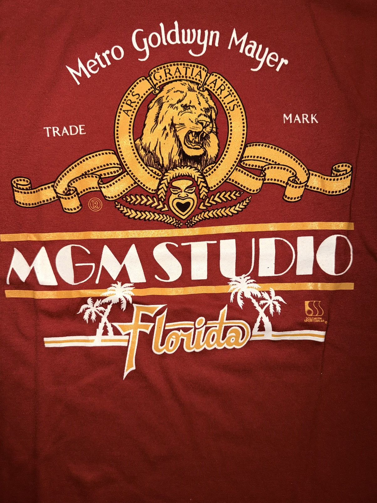 Jerzees Vintage 90s MGM Studios Florida T-shirt Size US M / EU 48-50 / 2 - 2 Thumbnail