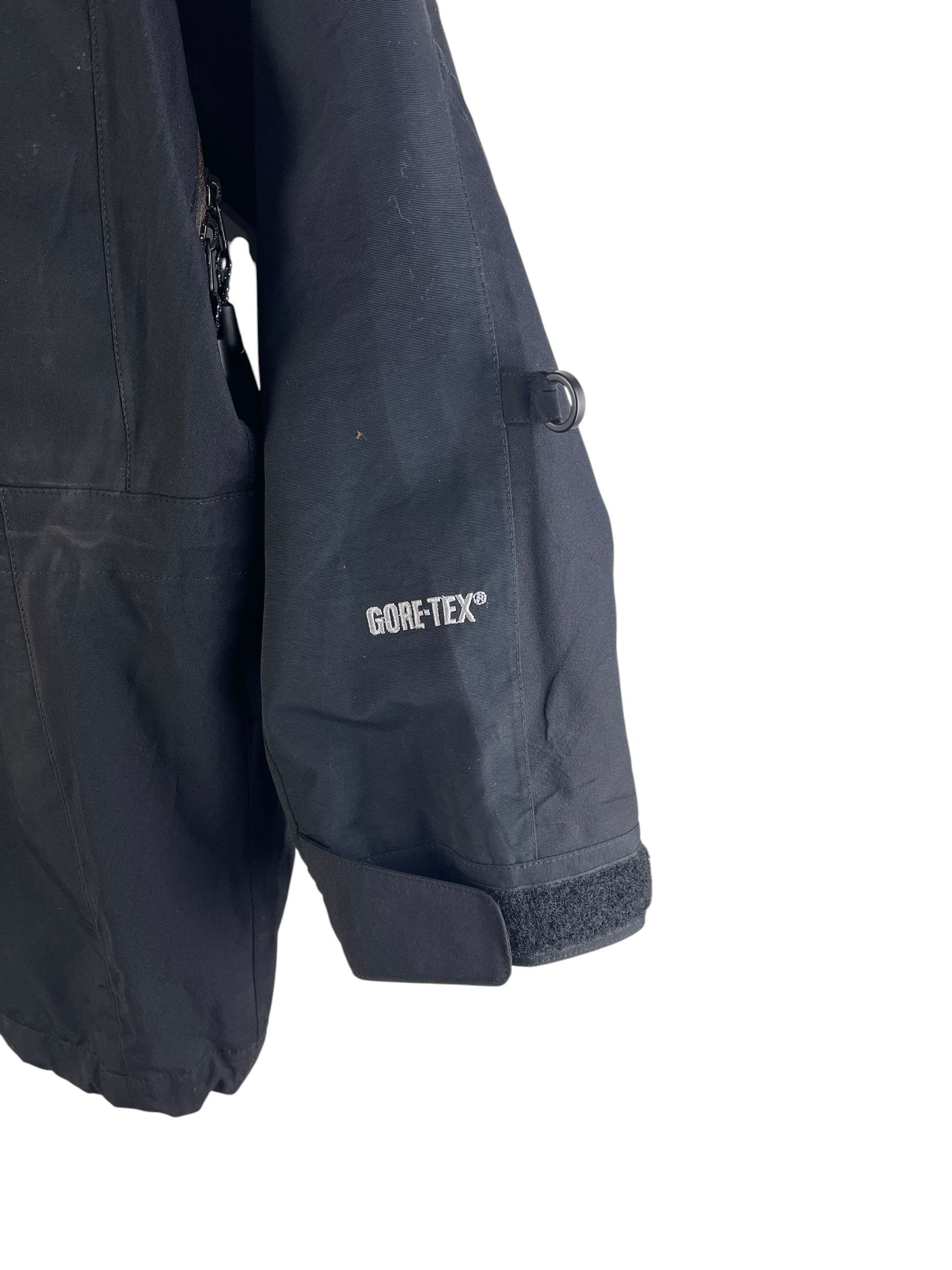 The North Face Vintage The North Face Gore-Tex Shell Jacket Black Pit Zip Size US M / EU 48-50 / 2 - 12 Thumbnail