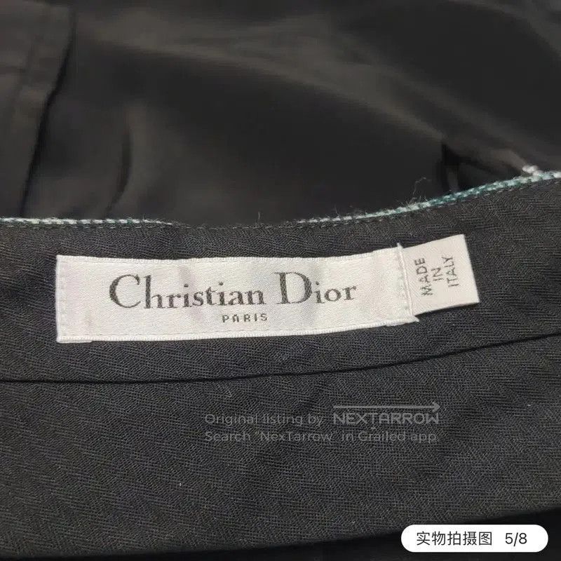Dior Dior Green Wool Midi Skirt . Size 28" / US 6 / IT 42 - 5 Thumbnail