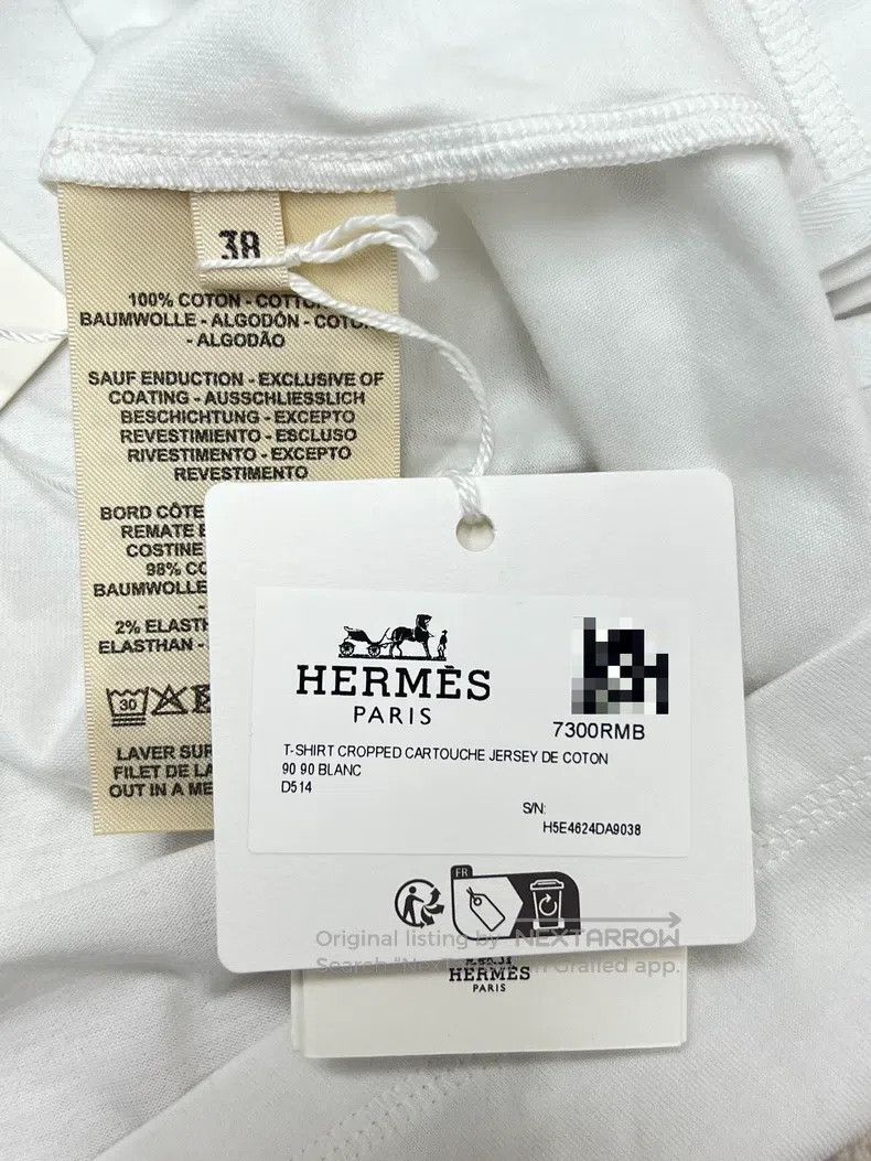 Hermes Hermes Short sleeve T-shirt Size XS / US 0-2 / IT 36-38 - 5 Thumbnail