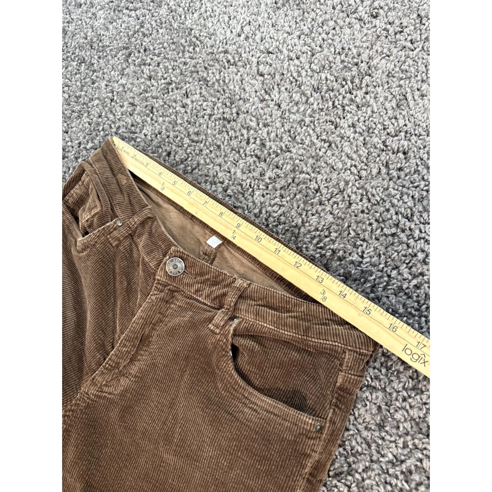 Vintage KUT from the Kloth Corduroy Bootcut Slim Flare Pants Brown 12 Regular Inseam 27 in Clothing Women Size 34" / US 12 / IT 48 - 4 Thumbnail