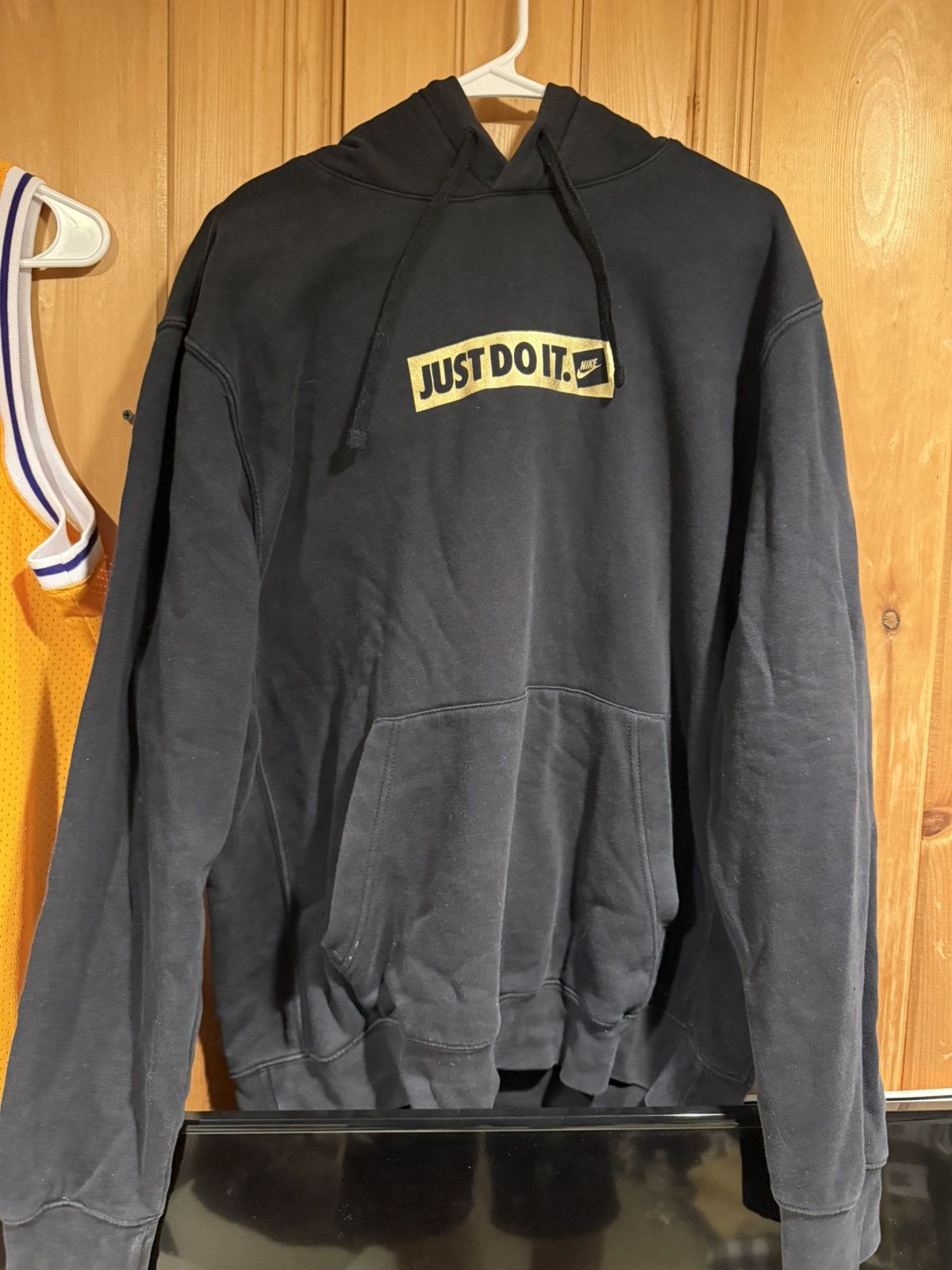 Nike Nike “Just Do It” Box Logo Hoodie Size US L / EU 52-54 / 3 - 1 Thumbnail