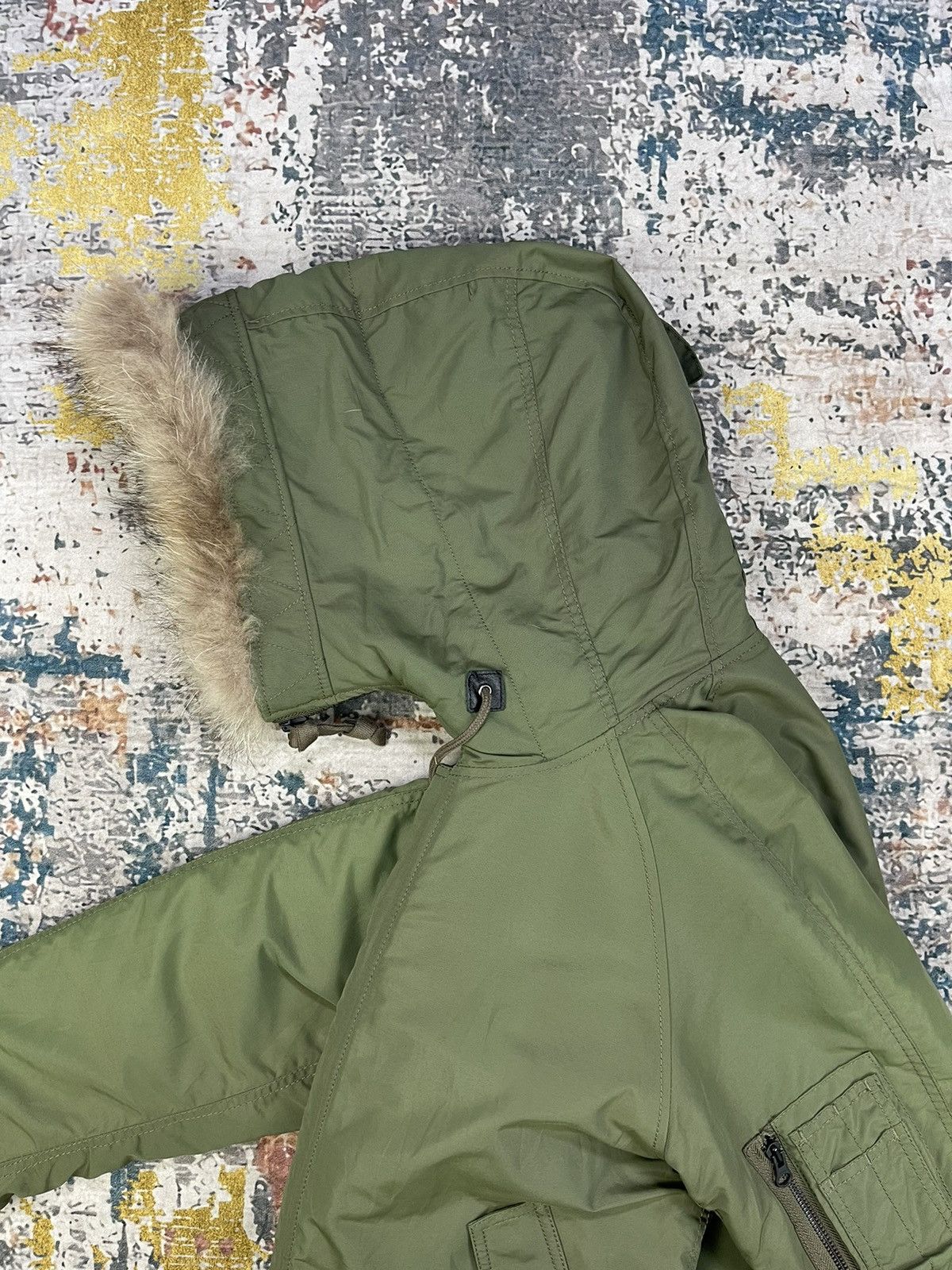 Japanese Brand Back Number Flying Bomber Snorkel Furry Hoodies Size US S / EU 44-46 / 1 - 8 Thumbnail