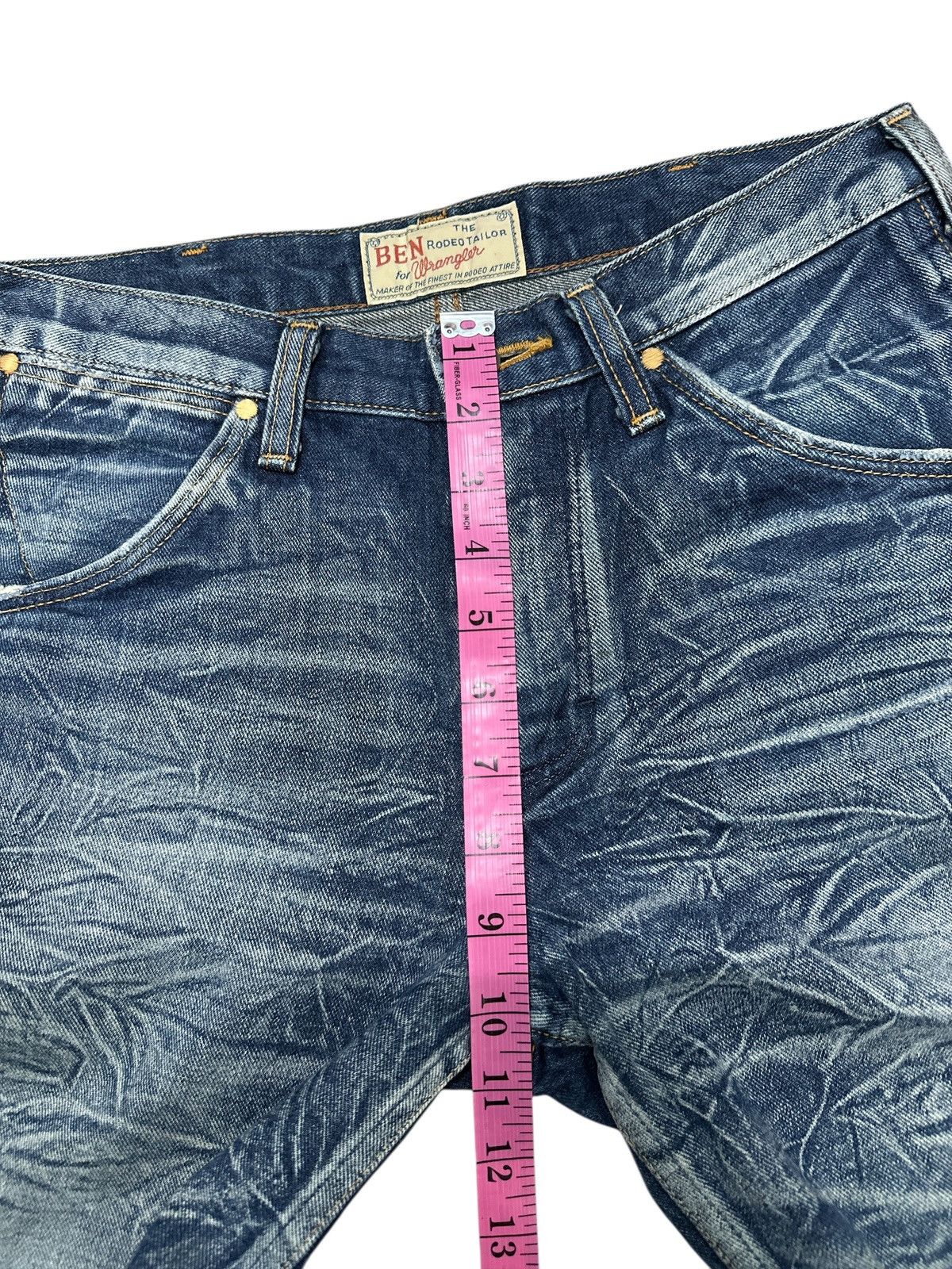 Vintage Vintage Wrangler Blue Bell Flare . Size US 30 / EU 46 - 9 Thumbnail