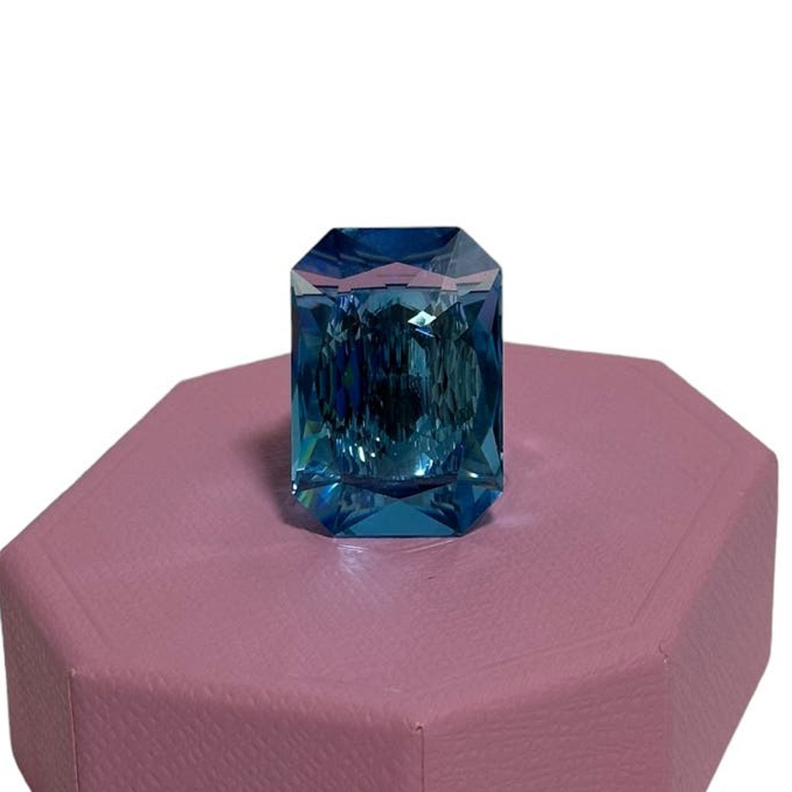 Swarovski Swarovski Lucent cocktail ring Oversized crystal 6 blue Size ONE SIZE - 7 Thumbnail