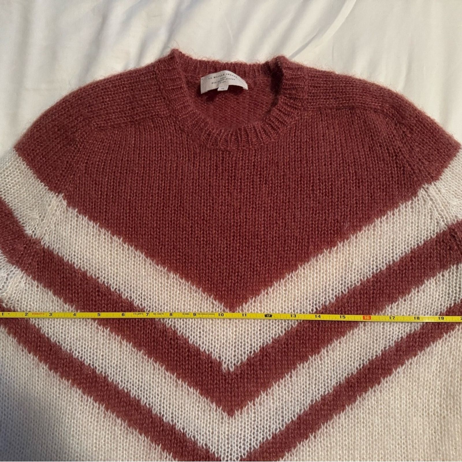 Sezane Sezane Chevron Sweater Size M / US 6-8 / IT 42-44 - 6 Thumbnail