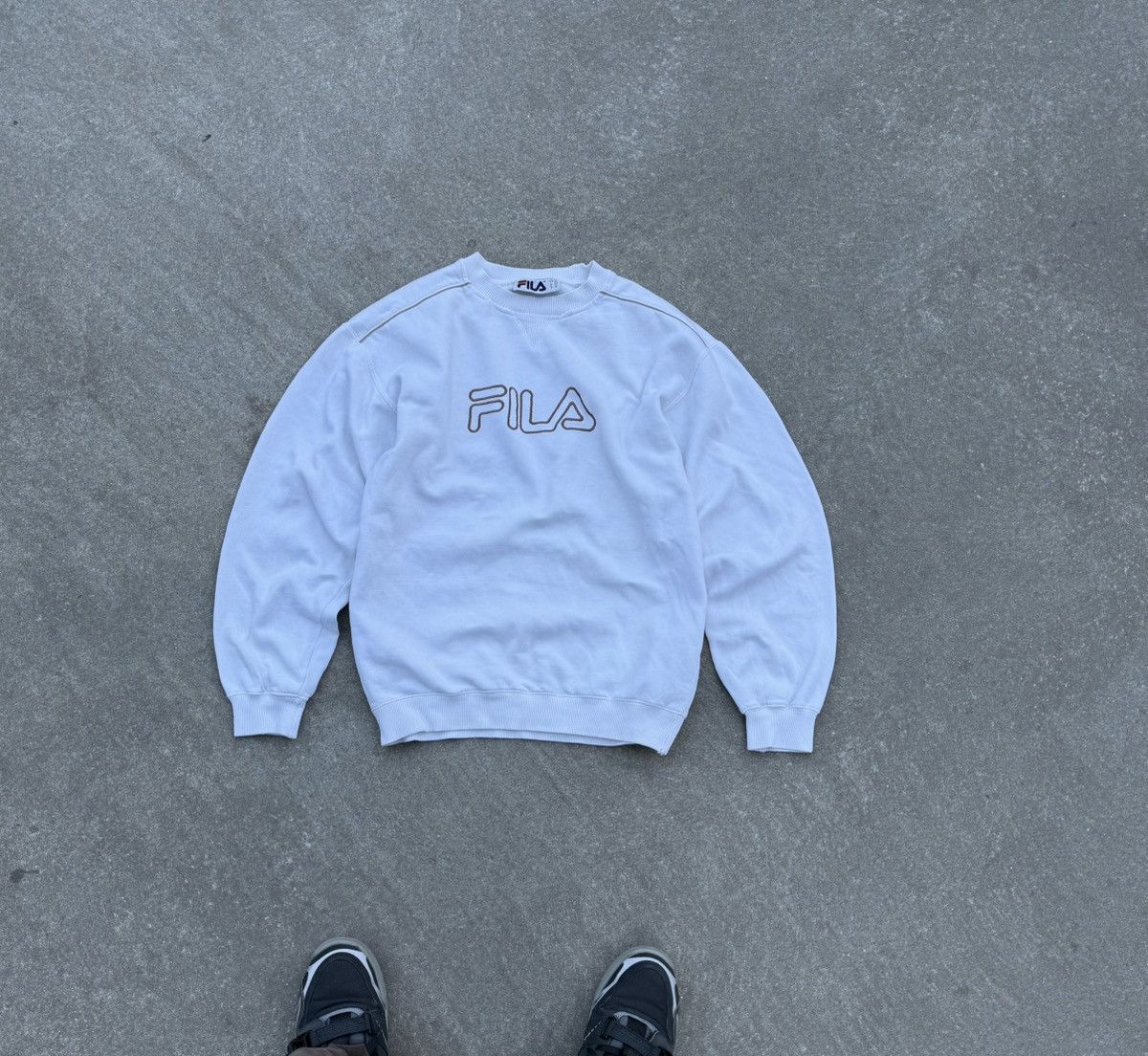 Other Vintage FILA Y2K streetwear avantgarde sweatshirt Size US M / EU 48-50 / 2 - 3 Thumbnail