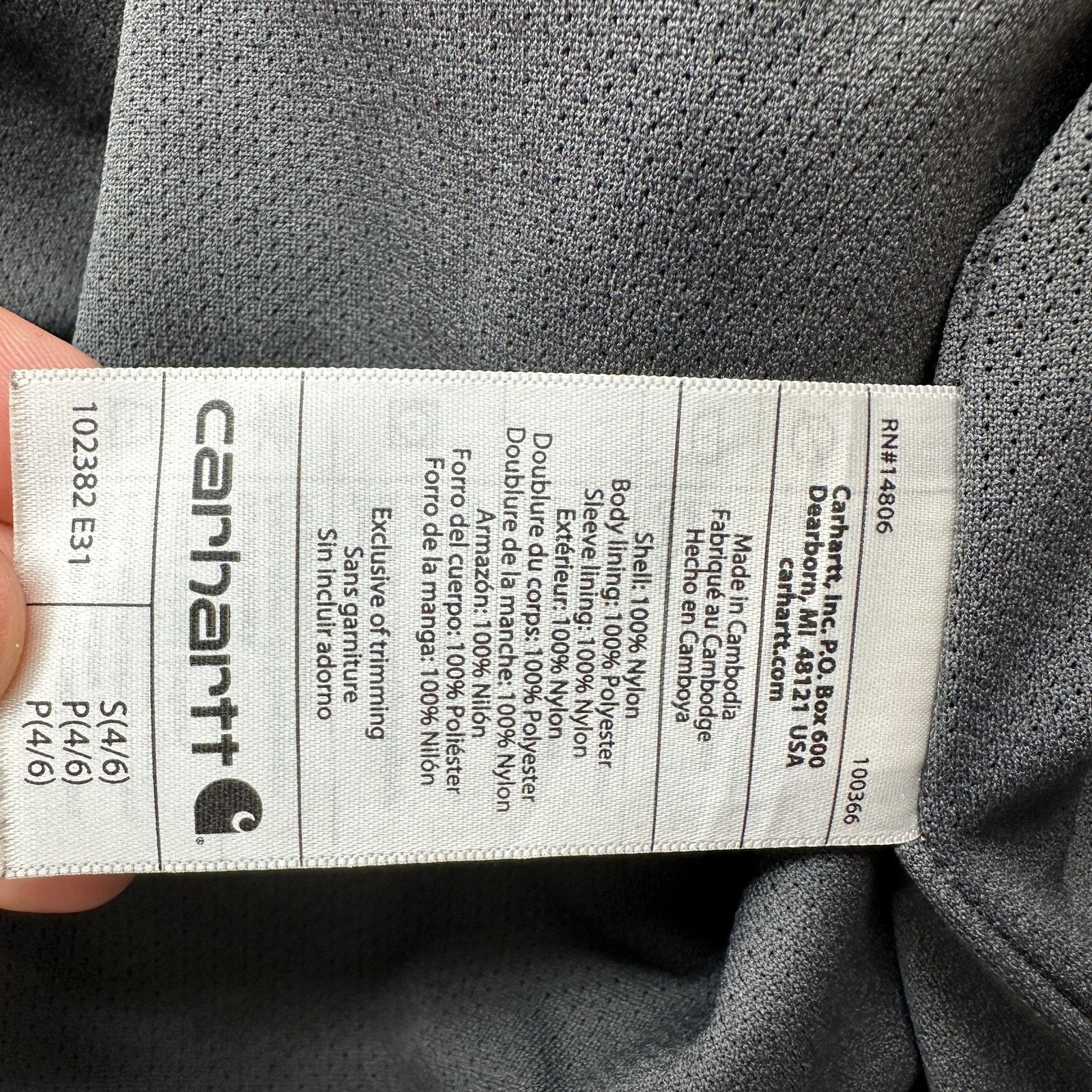 Carhartt Carhartt 102382 Shoreline Storm Defender Jacket Womens Small Size S / US 4 / IT 40 - 7 Thumbnail