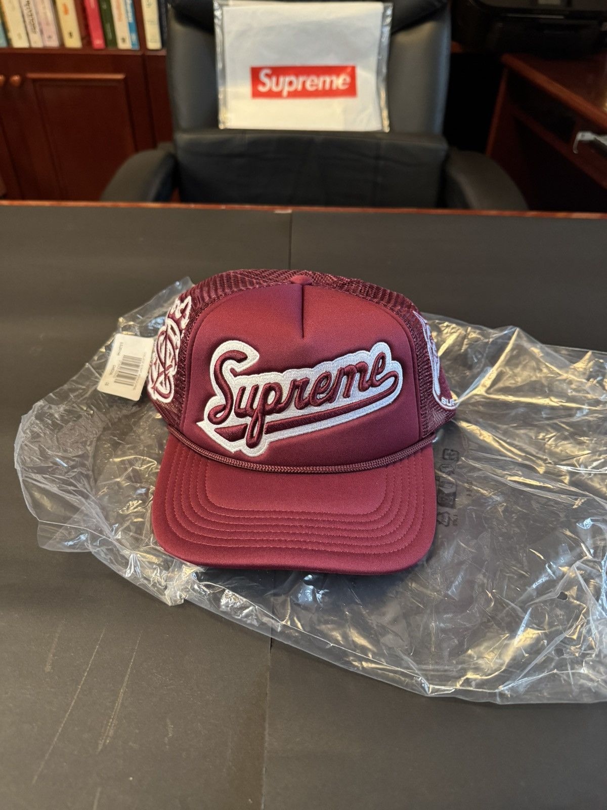 Supreme Supreme University Mesh Back 5-Panel Cap Size ONE SIZE - 7 Thumbnail