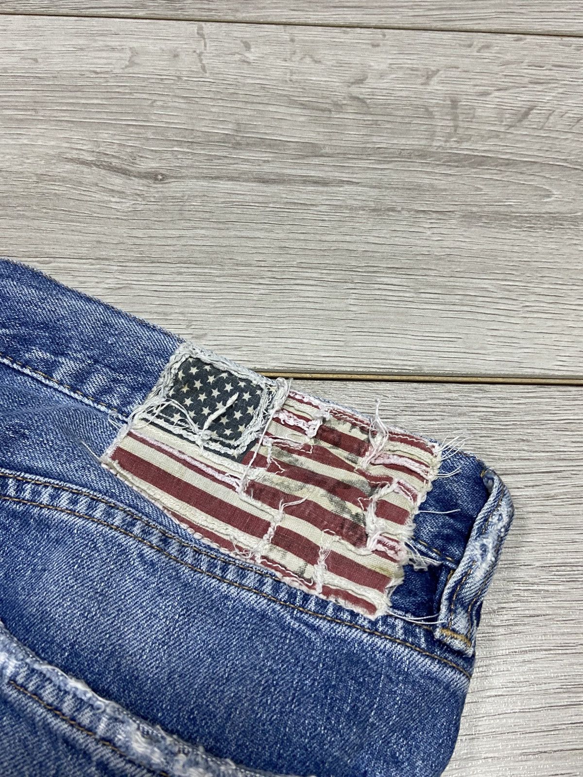 Polo Ralph Lauren Ralph Lauren Denim & Supply USA 🇺🇸 flag vintage jeans Size US 34 / EU 50 - 6 Thumbnail