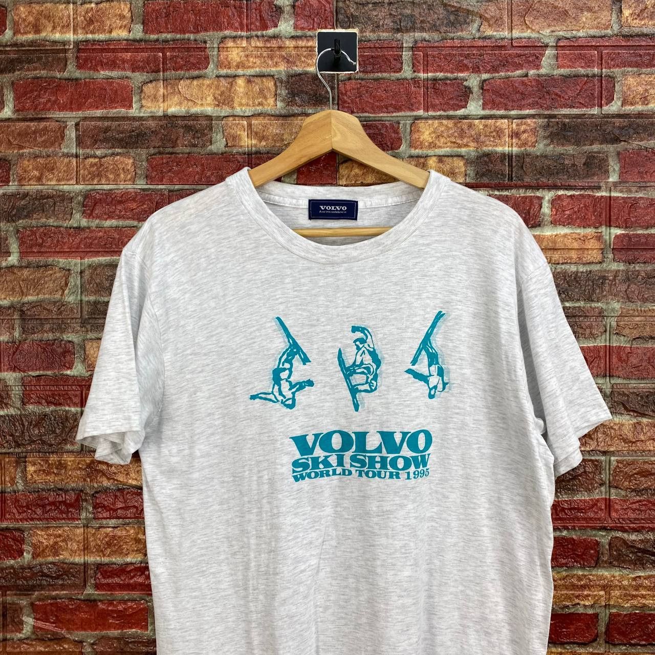 Vintage Vintage 1995 Volvo ski show single stitch Size US M / EU 48-50 / 2 - 2 Thumbnail