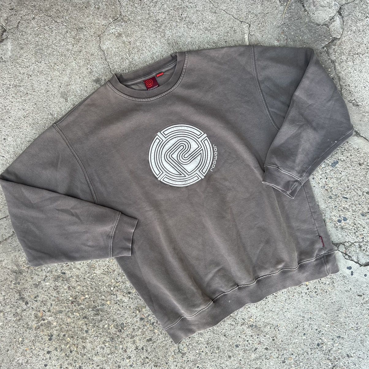 Ecko Unltd. × Vintage Roca Wear Vintage Y2K Hoodie Zip Boxy Spellout Rare Size US L / EU 52-54 / 3 - 2 Thumbnail