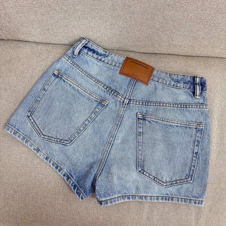 Alexander Wang Alexander Wang High-Waist Denim Shorts- Size 27" / US 4 / IT 40 - 7 Thumbnail
