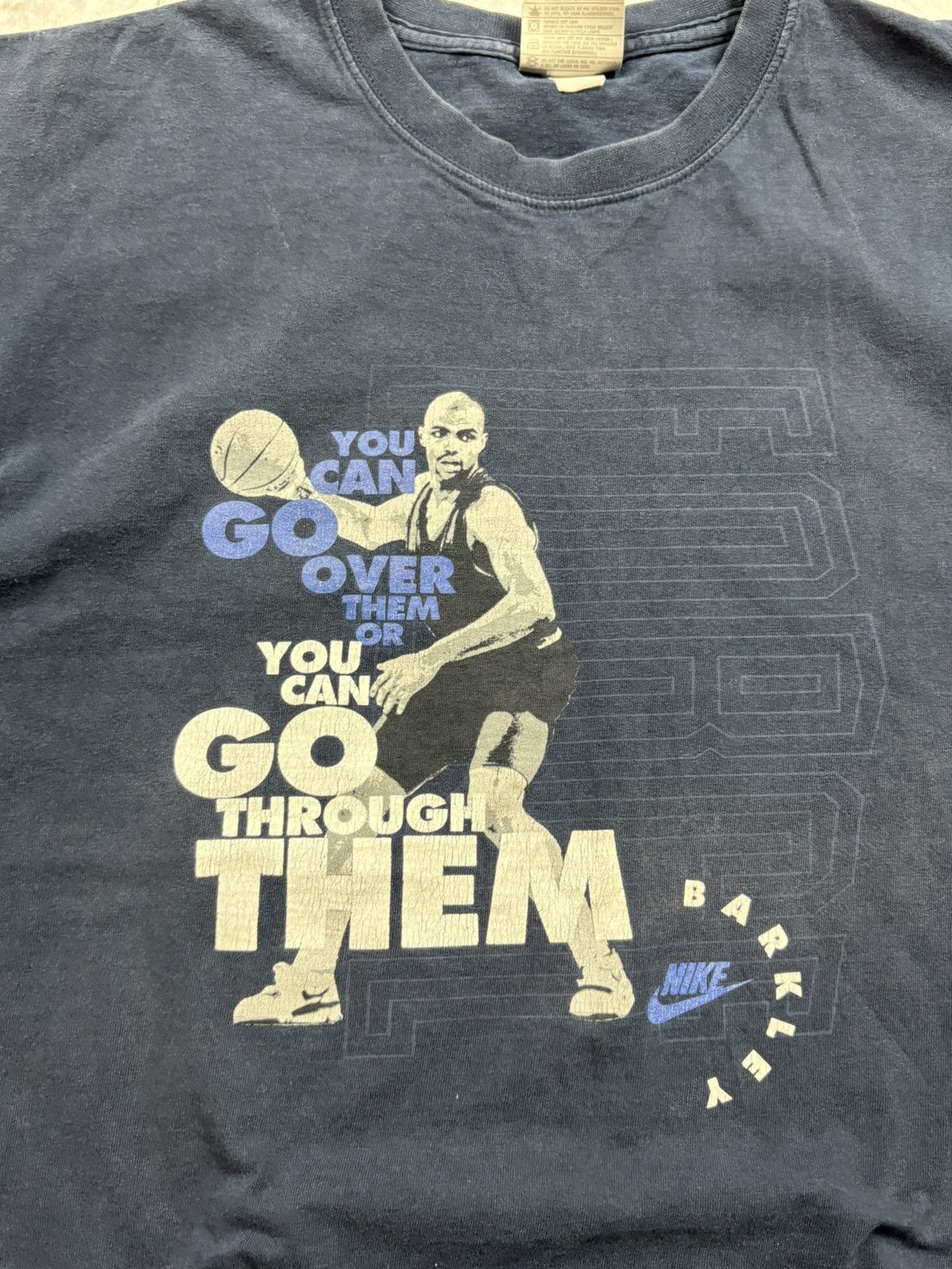 NBA × Nike VINTAGE NIKE TEES CHARLES BARKLEY 90S NBA WASHED 2000S Size US M / EU 48-50 / 2 - 7 Thumbnail