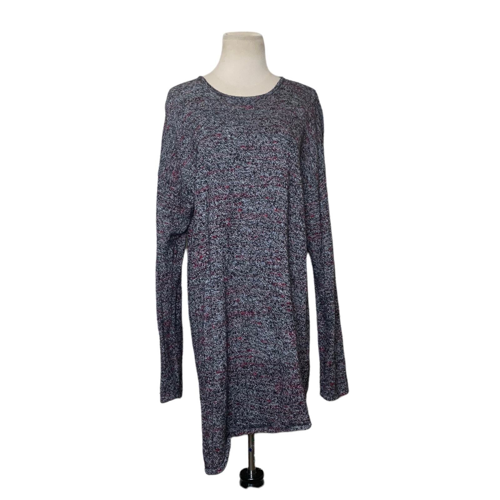 J. Jill J. Jill black asymmetrical tunic sweater size Tall Large Size L / US 10 / IT 46 - 1 Thumbnail