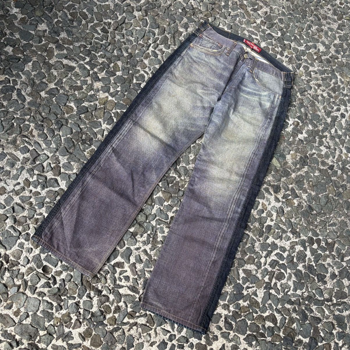 Junya Watanabe × Levi's Levis 204 x Junya Watanabe Man Transfer Print Denim Pants Size US 32 / EU 48 - 3 Thumbnail