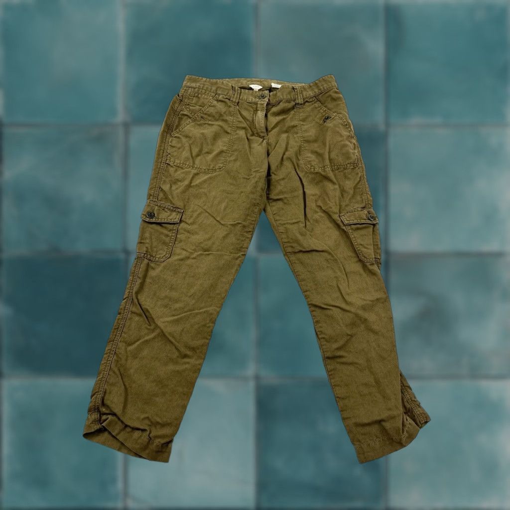 J.Crew J.Crew Women's Pants Cropped Brown Green Utility 6 Crop Size 28" / US 6 / IT 42 - 1 Thumbnail
