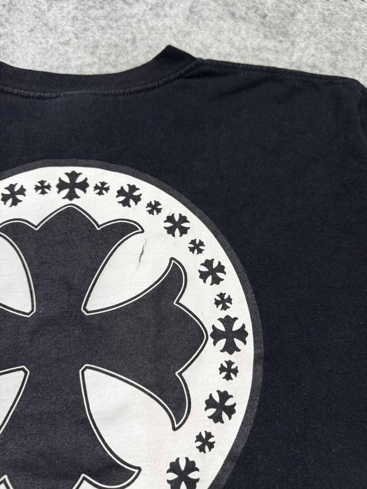 Chrome Hearts RARE! CROSS PLUS STAMP SCROLL Size US M / EU 48-50 / 2 - 10 Thumbnail