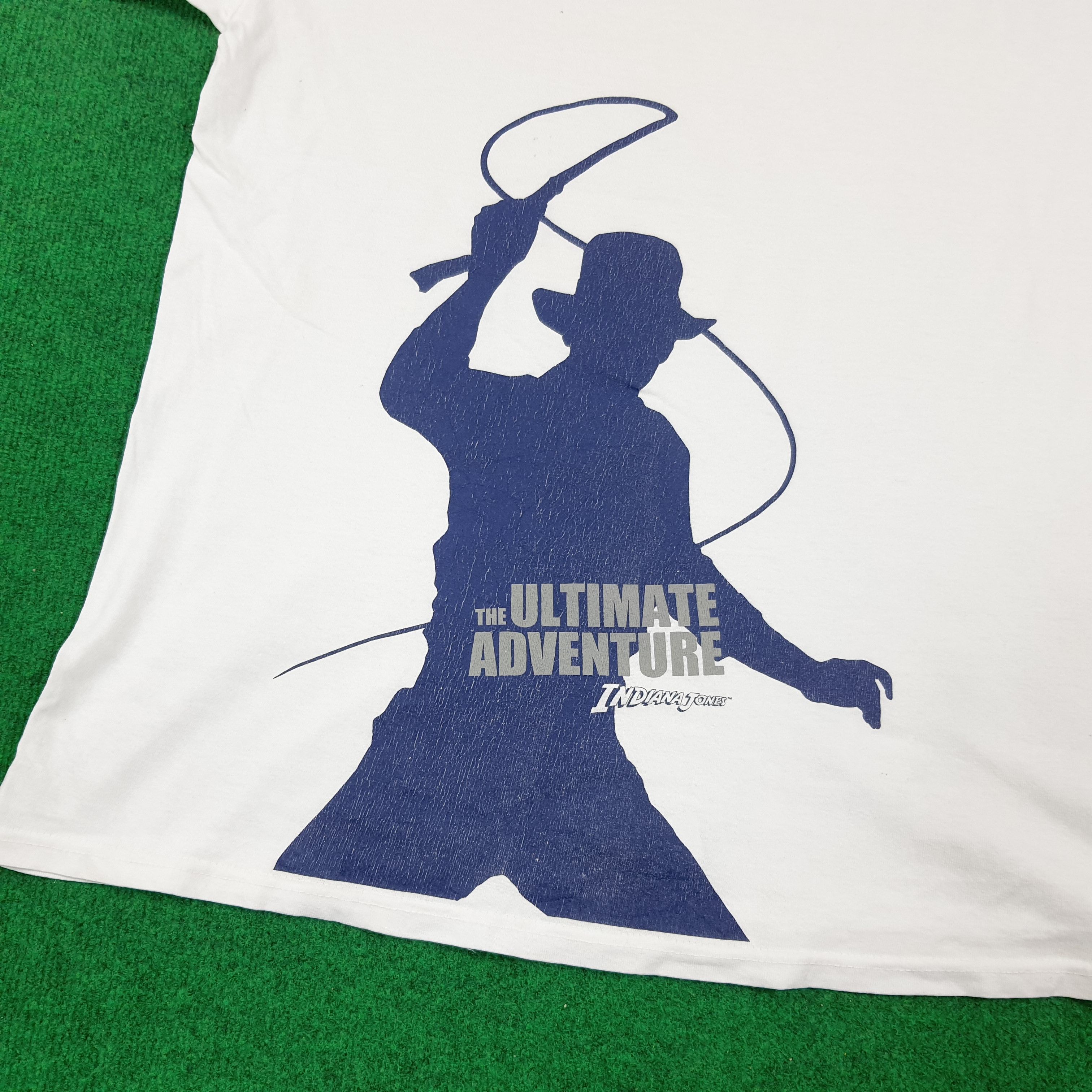 Vintage Vintage Indiana Jones The Ultimate Adventure Movie Tshirt Size US L / EU 52-54 / 3 - 2 Thumbnail