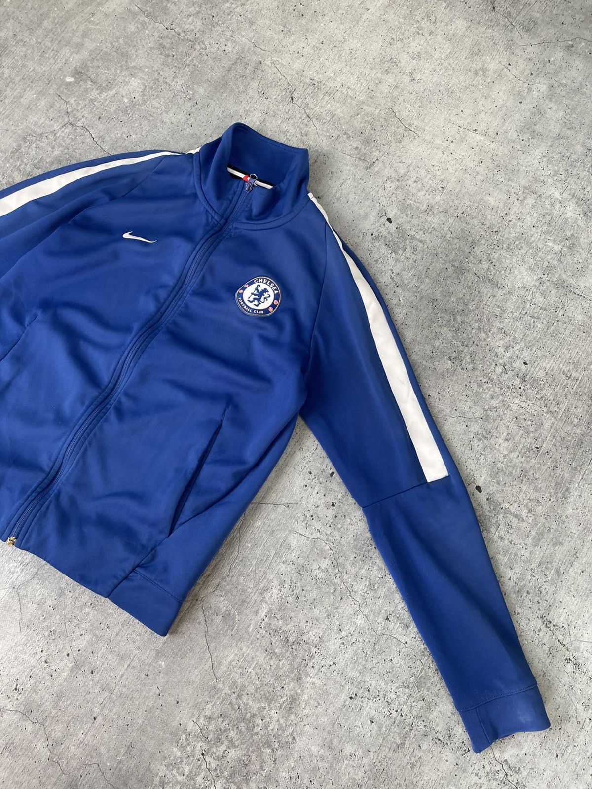 Chelsea Soccer Nike Chelsea Blue Track Training Top Football Soccer Size US M / EU 48-50 / 2 - 6 Thumbnail