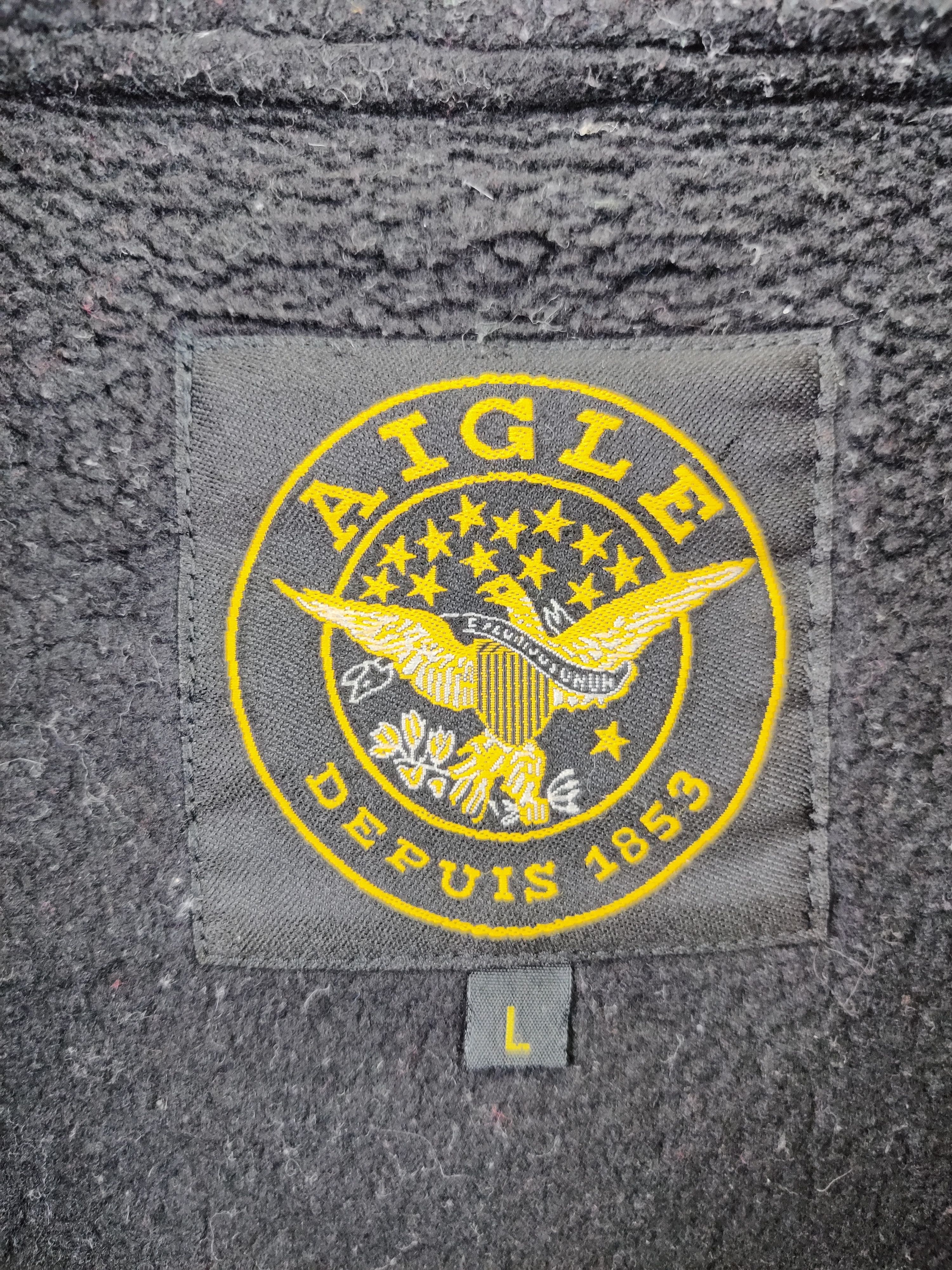 Aigle Vintage Aigle Anorak Fleece Jacket Size US L / EU 52-54 / 3 - 11 Thumbnail