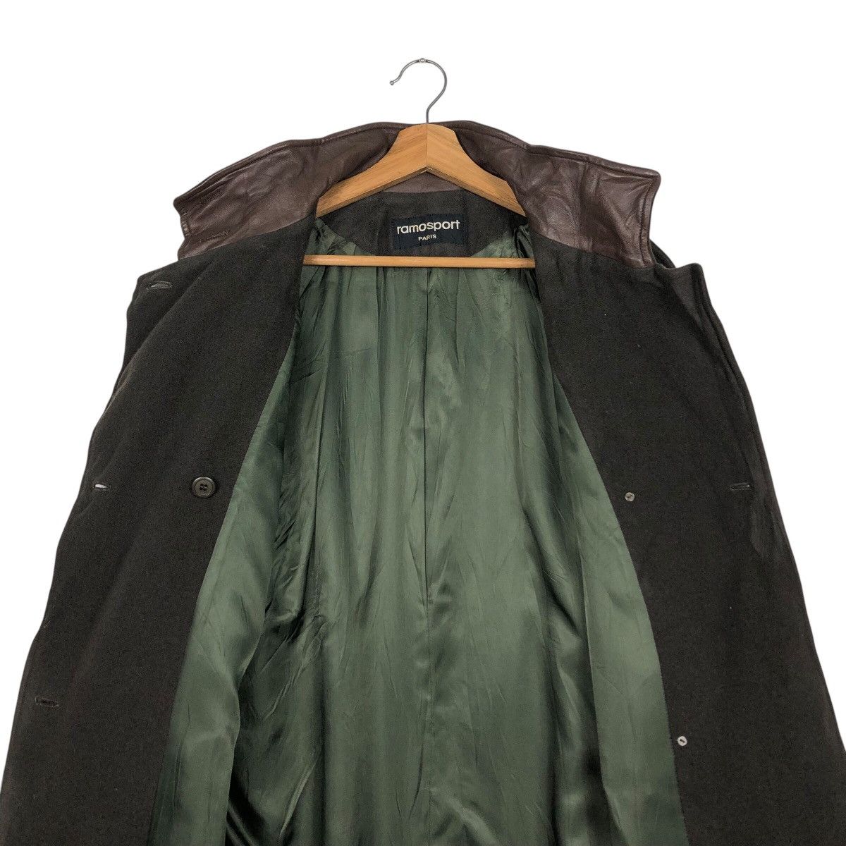 Issey Miyake 📌Vintage Long Jacket Ramosport Paris Rich Black Bondage Size US M / EU 48-50 / 2 - 15 Thumbnail