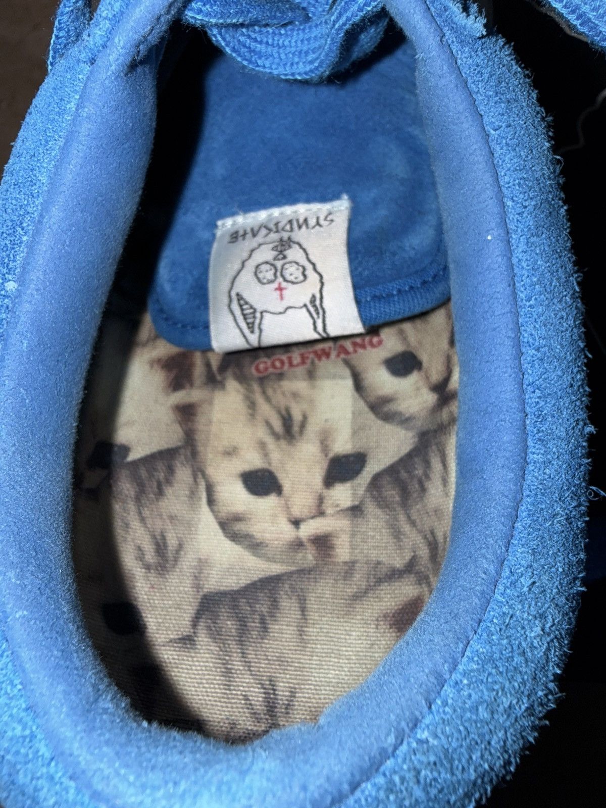 Golf Wang × Syndicate × Vans Golf Wang Vans Syndicate Gum/Blue 2013 Sz 8 Size US 8 / EU 41 - 5 Thumbnail